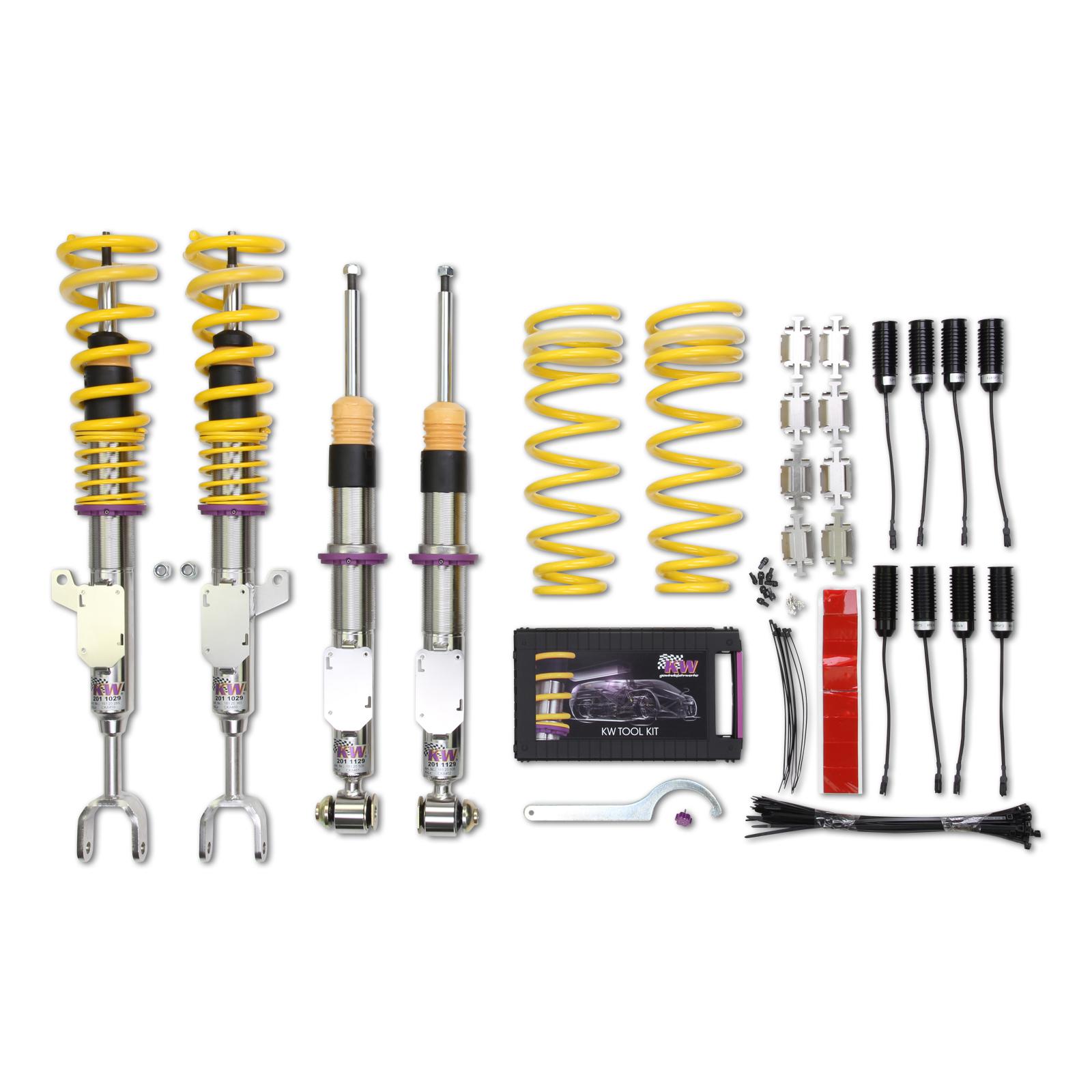 18020090 Coilovers V2 Comfort (inkl. Cancellation Kit) KW Suspension i gruppen Välj bilmodell / BMW / 5-serie (F07-F10-F11) 11-17 / Chassi / Coilovers hos DDESIGN Scandinavia AB (KW-18020090)