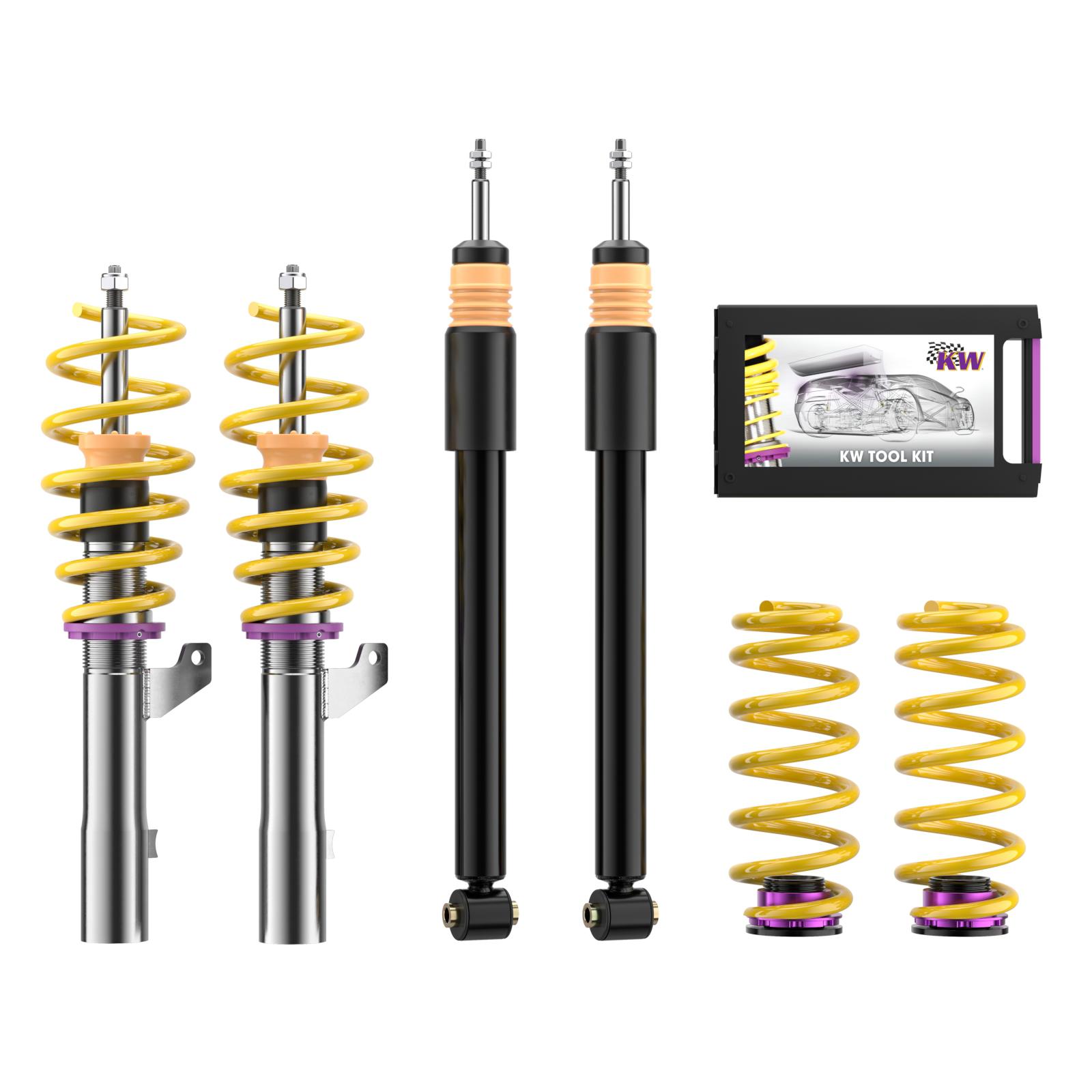 180800AQ Coilovers V2 Comfort KW Suspension i gruppen Välj bilmodell / Skoda / Superb III 15+ / Chassi / Coilovers hos DDESIGN Scandinavia AB (KW-180800AQ)