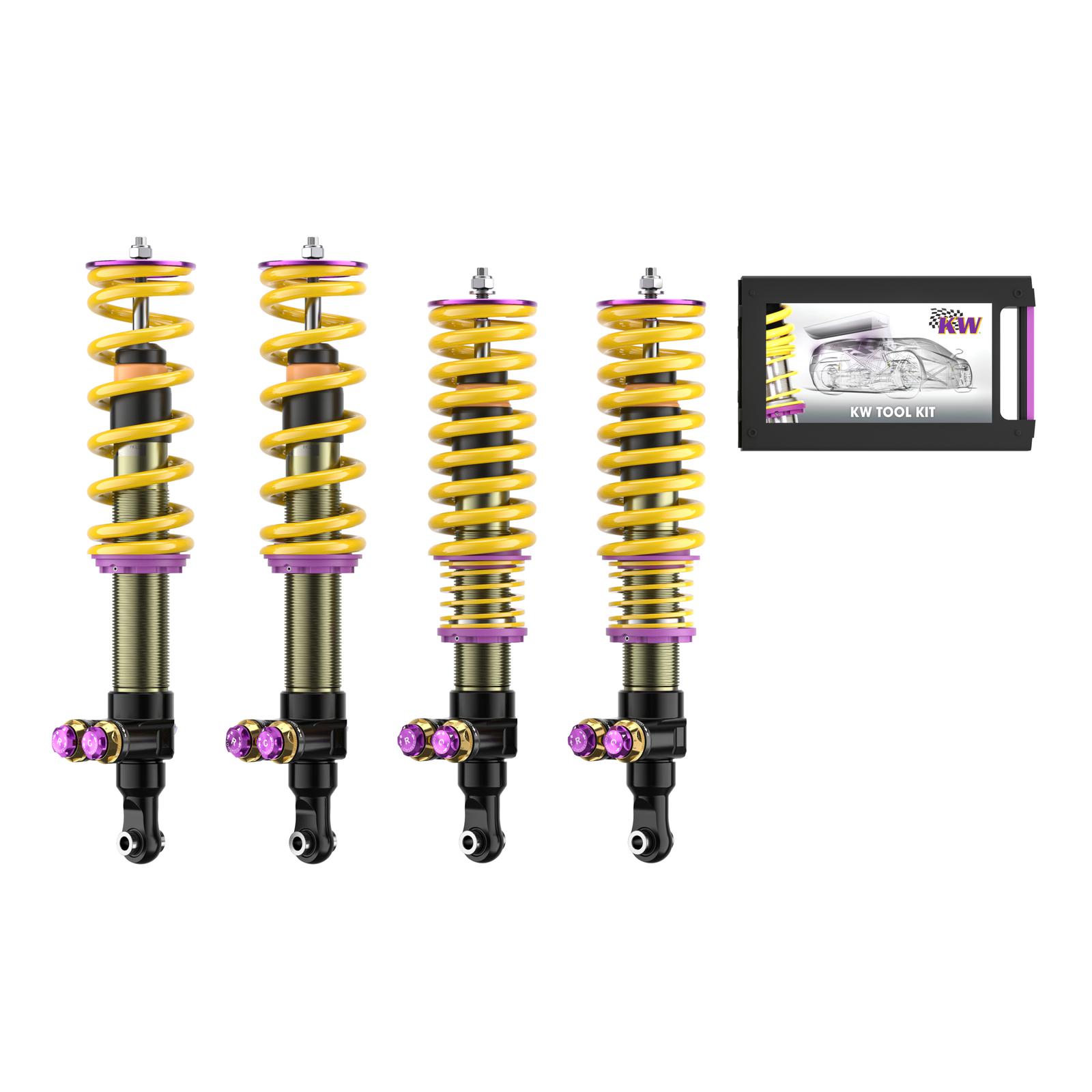 30942010 Coilovers Inox V5 (inkl. Cancellation Kit) KW Suspension i gruppen Välj bilmodell / Ferrari / 812SF - 812GTS - F12 2012-2021 hos DDESIGN Scandinavia AB (KW-30942010)