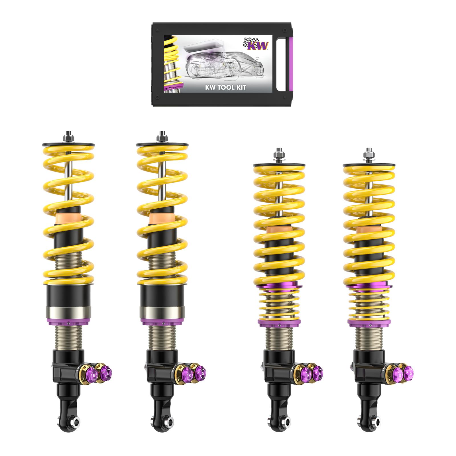 30942210 Coilovers Inox V5 med HLS 2 (inkl. Cancellation Kit) KW Suspension i gruppen Välj bilmodell / Ferrari / 812SF - 812GTS - F12 2012-2021 hos DDESIGN Scandinavia AB (KW-30942210)