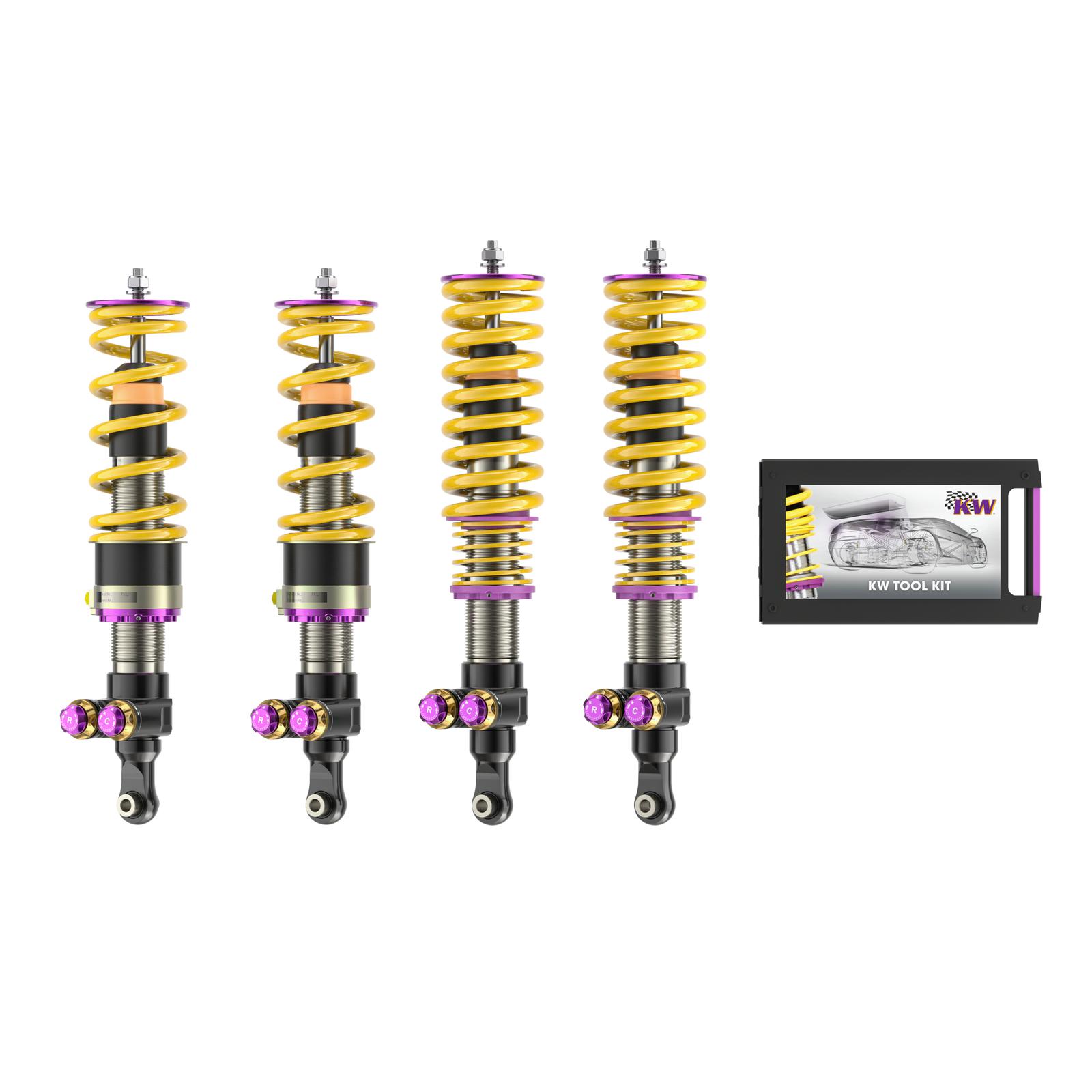 30942220 Coilovers Inox V5 med HLS 2 (inkl. Cancellation Kit) KW Suspension i gruppen Välj bilmodell hos DDESIGN Scandinavia AB (KW-30942220)