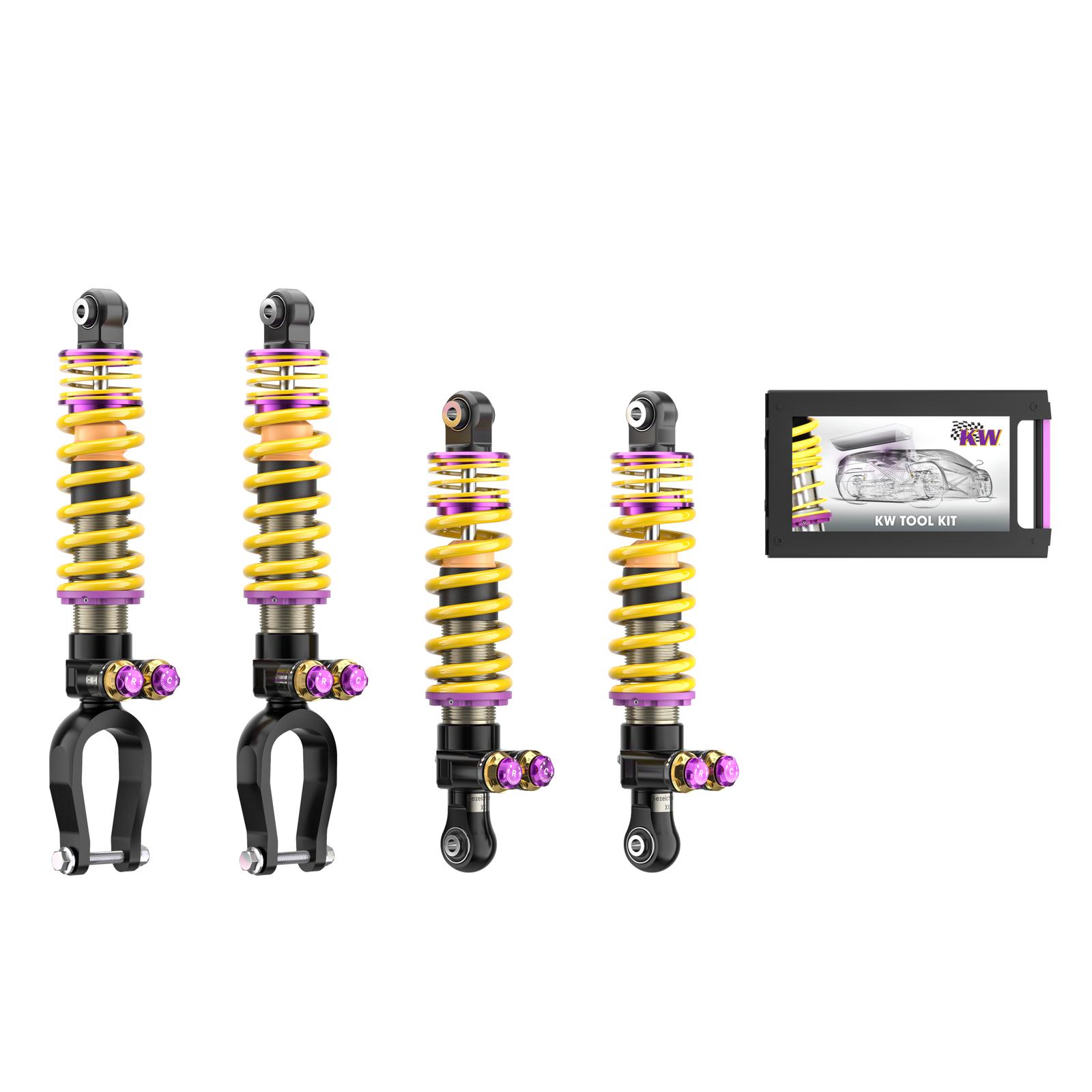 30961032 Coilovers Inox V5 (inkl. Cancellation Kit) KW Suspension i gruppen Välj bilmodell / Chevrolet / Corvette C8 2020+ hos DDESIGN Scandinavia AB (KW-30961032)