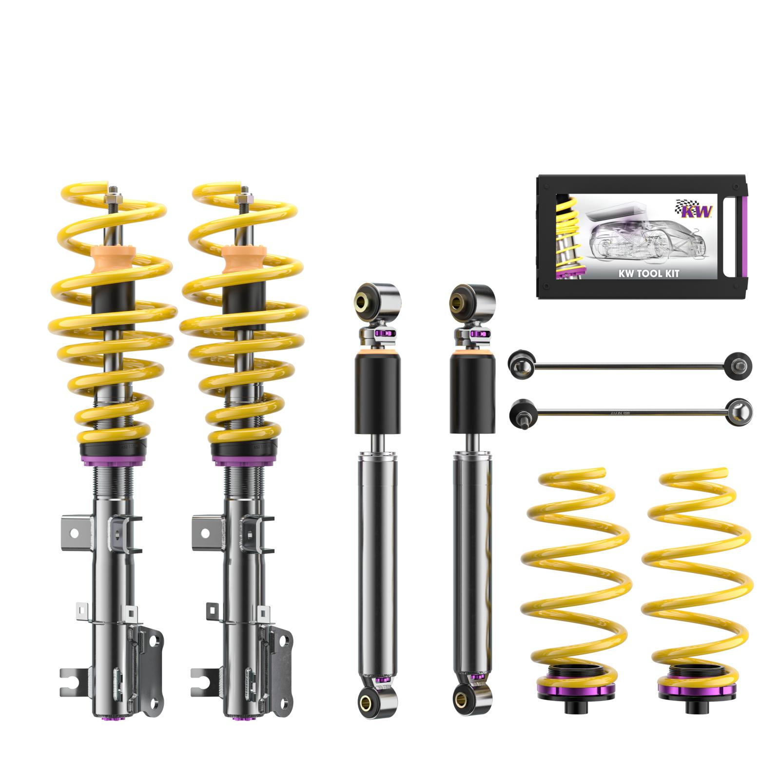 3520825091 Coilovers V3 Leveling KW Suspension i gruppen Välj bilmodell / Mercedes Benz / Vito-Viano 14+ (W447) / Chassi hos DDESIGN Scandinavia AB (KW-3520825091)