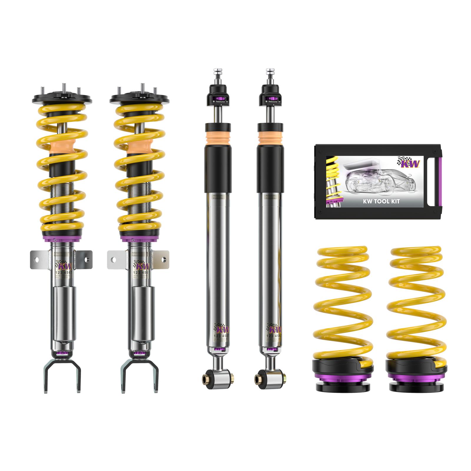 3520887006 Coilovers V3 Leveling KW Suspension i gruppen Välj bilmodell / Tesla Motors / Tesla Model 3 2017+ / Chassi hos DDESIGN Scandinavia AB (KW-3520887006)