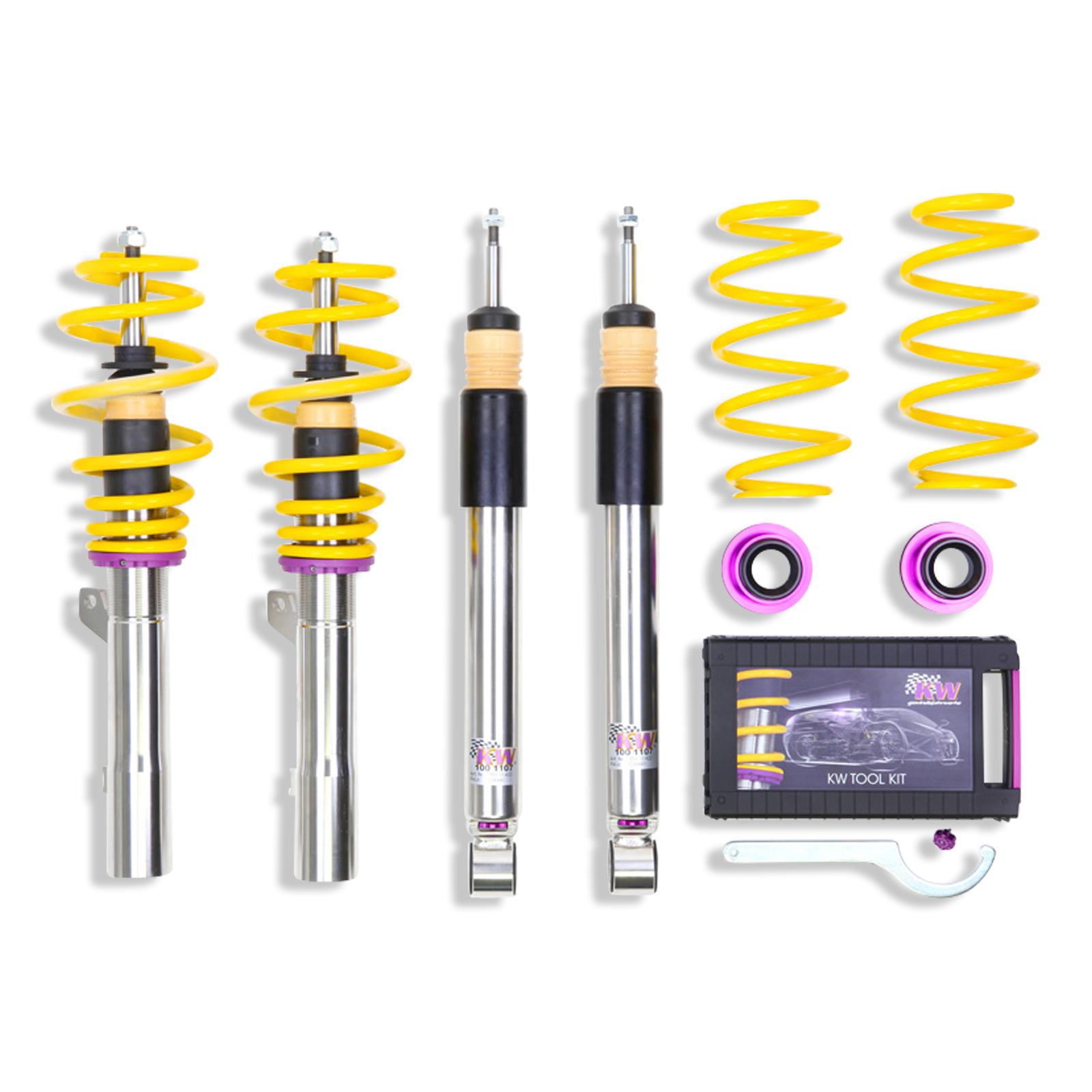 35210039 Coilovers Inox V3 KW Suspension i gruppen Välj bilmodell / VW / Golf 6 08-12 / Chassi / Golf MK6 Fjädring hos DDESIGN Scandinavia AB (KW-35210039)