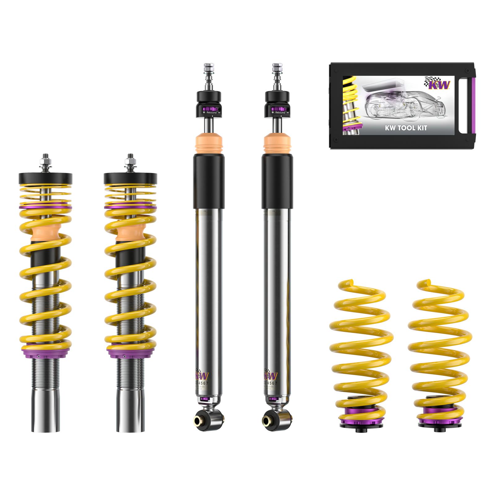 352100DG Coilovers Inox V3 KW Suspension i gruppen Välj bilmodell / Audi / A6 - S6 - RS6 (C8) 2018+ / Chassi hos DDESIGN Scandinavia AB (KW-352100DG)
