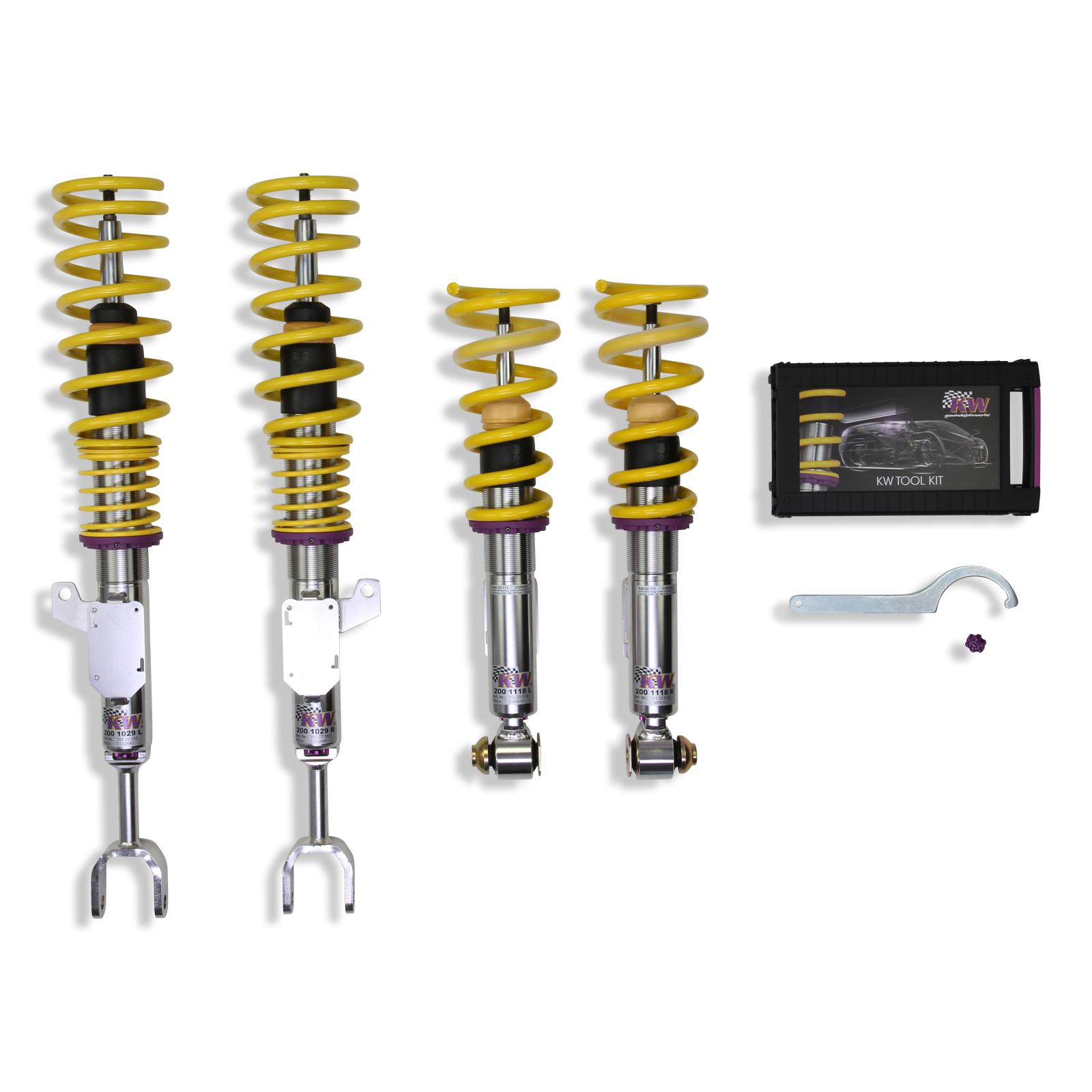 3522000C Coilovers Inox V3 KW Suspension i gruppen Välj bilmodell / BMW / 6-serie (F06-F12-F13) 12-18 / Chassi / Coilovers hos DDESIGN Scandinavia AB (KW-3522000C)