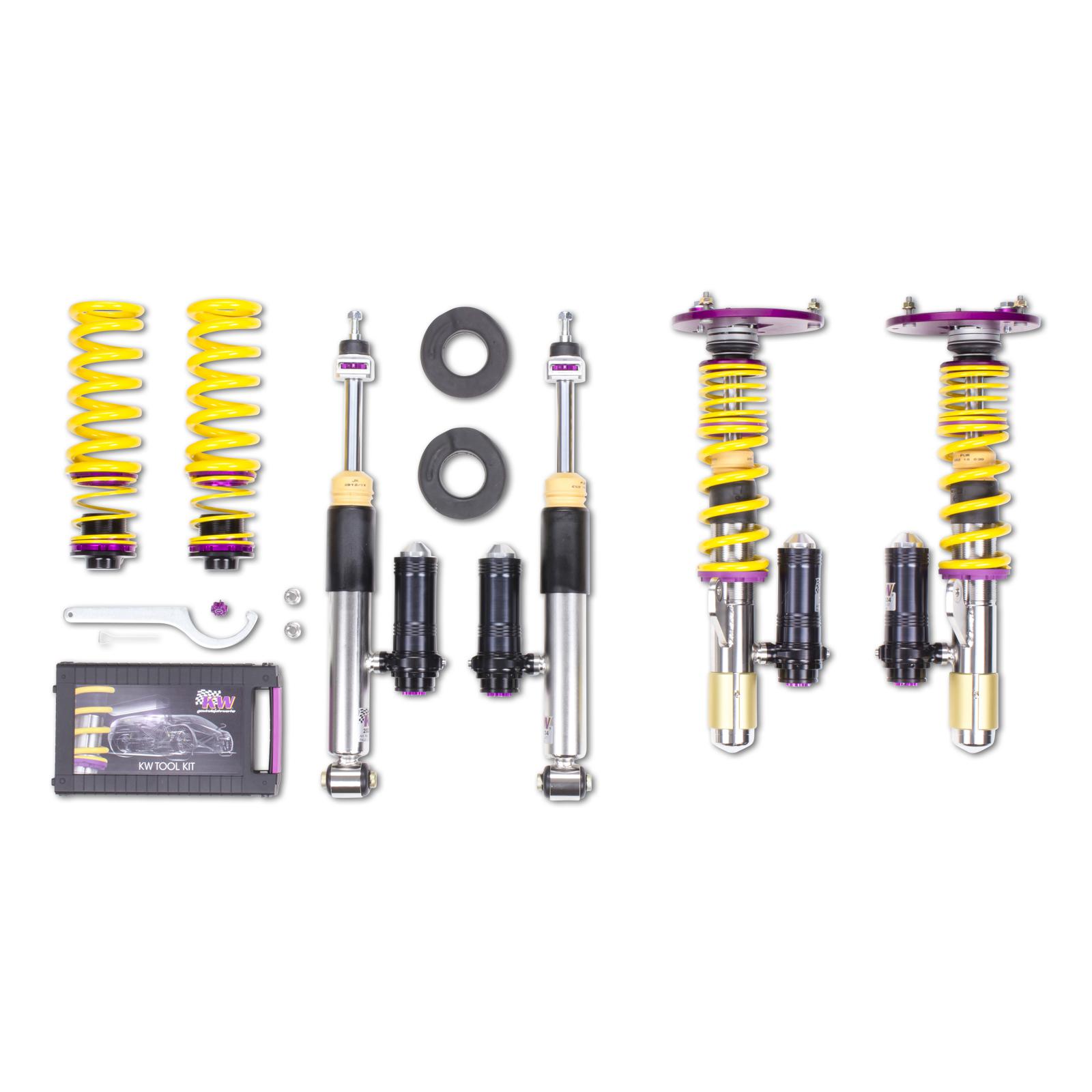 3522080D Coilovers V3 Clubsport KW Suspension i gruppen Välj bilmodell / BMW / 3-serie-4-serie (F30-F36) 11-19 / Chassi / Fjädring (F32) hos DDESIGN Scandinavia AB (KW-3522080D)