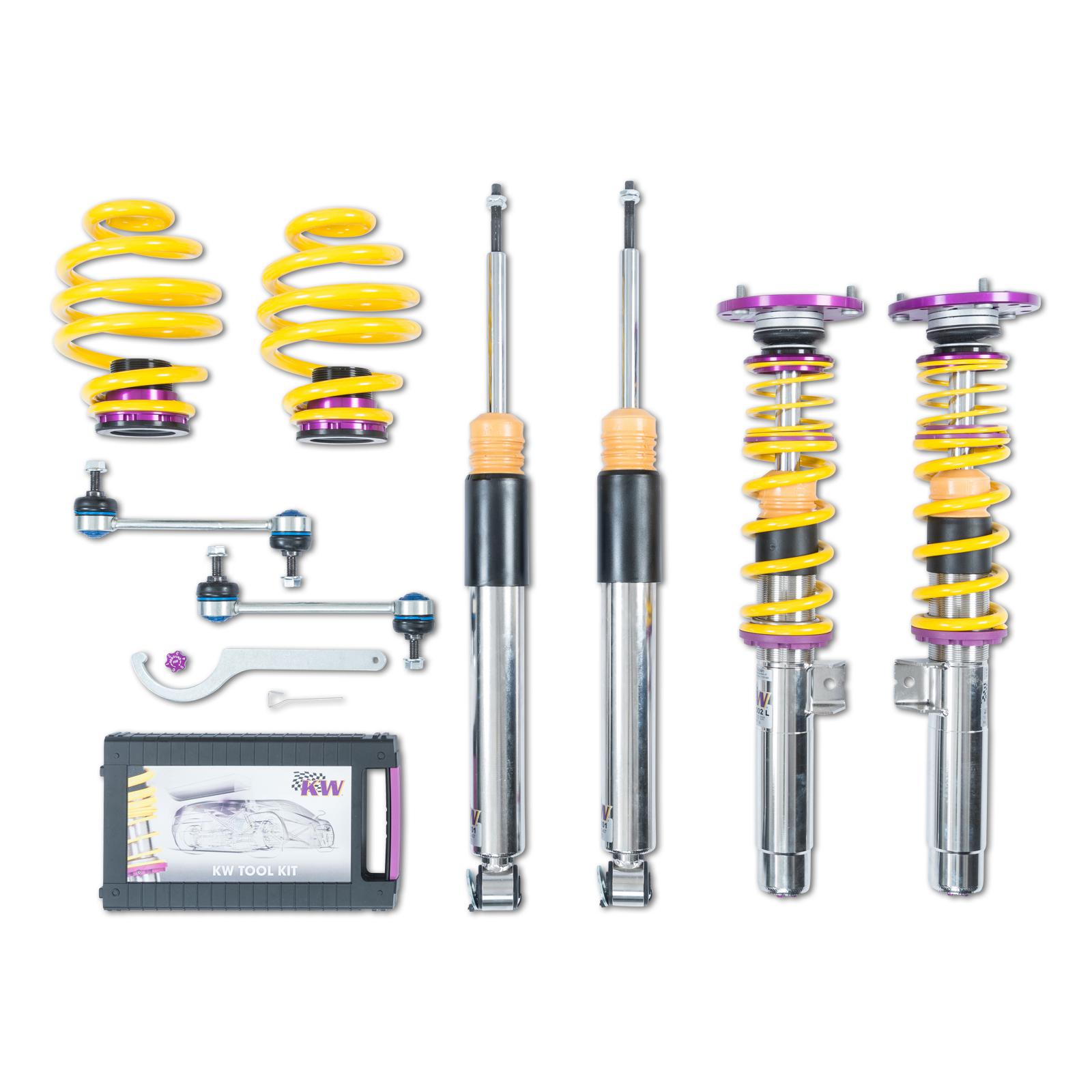 35220821 Coilovers V3 Clubsport KW Suspension i gruppen Välj bilmodell / BMW / 3-serie (E46) 1998-2005 / Chassi / Coilovers & Luftfjädring hos DDESIGN Scandinavia AB (KW-35220821)