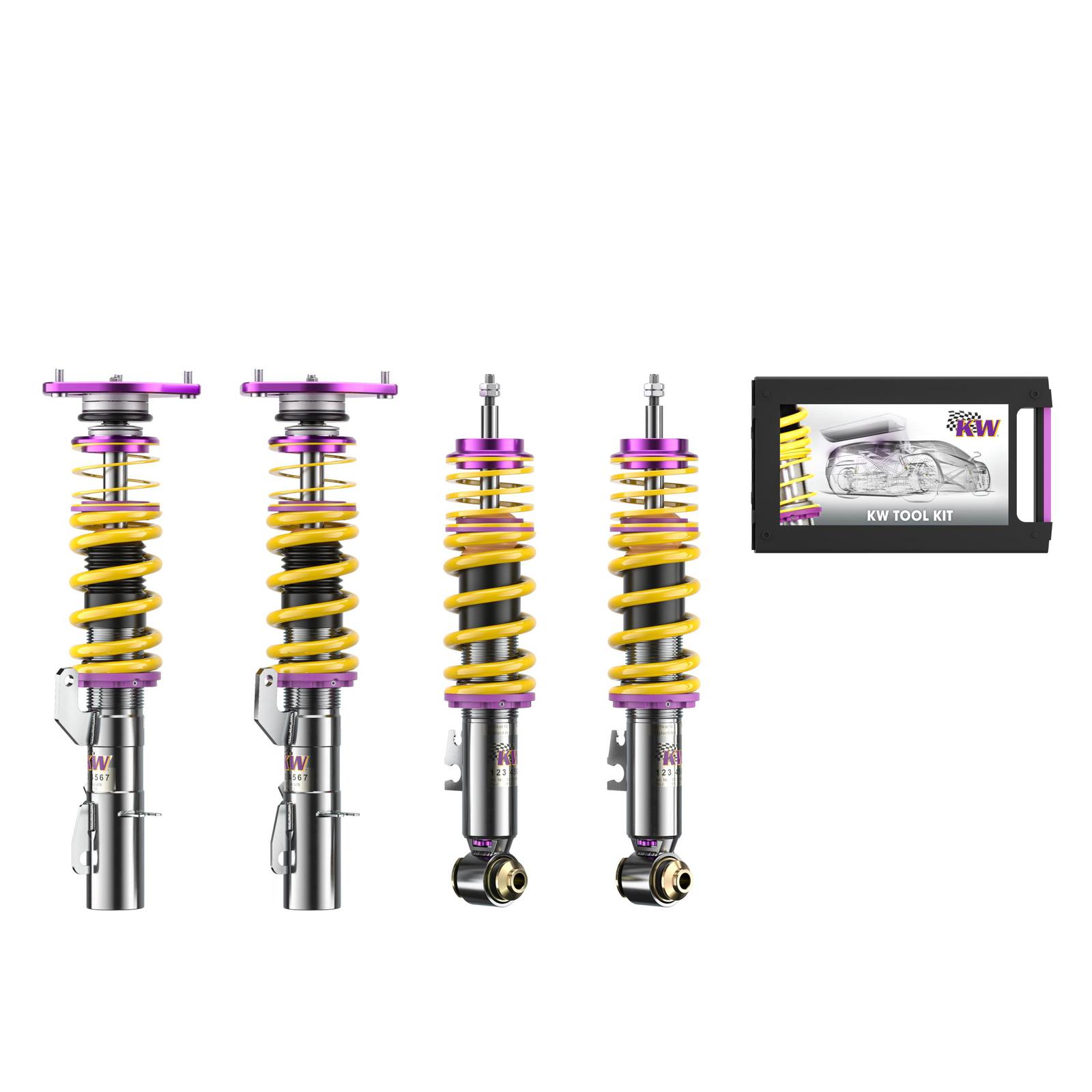 35220850 Coilovers V3 Clubsport KW Suspension i gruppen Välj bilmodell / Mini / Cooper (R56/57) 2006-2013 / 2009-2015 / Chassi / Fjädring hos DDESIGN Scandinavia AB (KW-35220850)