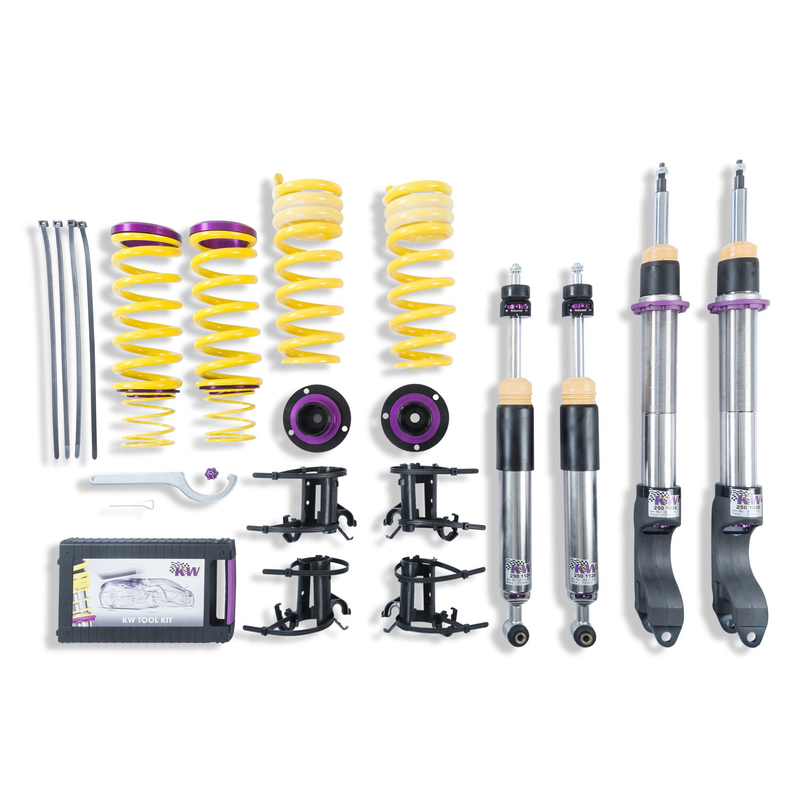 3522500B Coilovers Inox V3 KW Suspension i gruppen Välj bilmodell / Mercedes Benz / E-Class 17+ (W213 - C238) / Chassi hos DDESIGN Scandinavia AB (KW-3522500B)