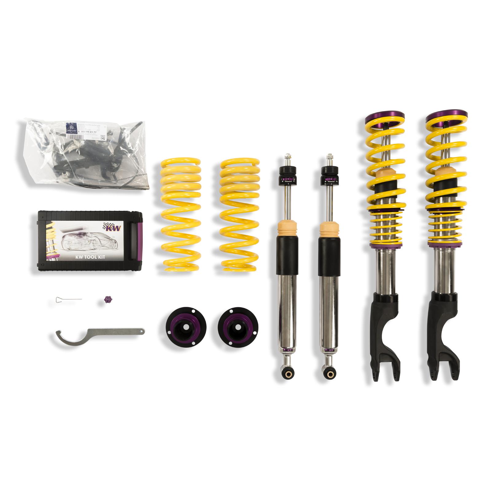 35225086 Coilovers Inox V3 KW Suspension i gruppen Välj bilmodell / Mercedes Benz / C-Class 15-21 (W205) / Chassi / Coilovers hos DDESIGN Scandinavia AB (KW-35225086)
