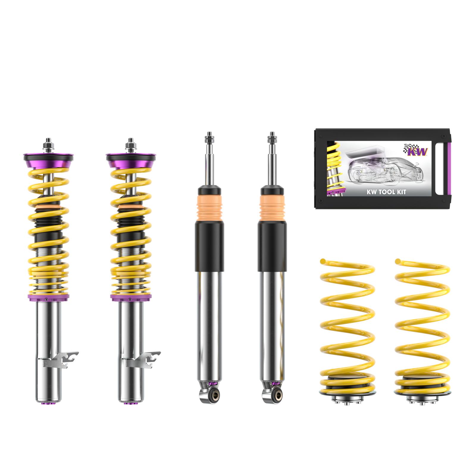 35230054 Coilovers Inox V3 KW Suspension i gruppen Välj bilmodell / Ford / Focus Mk2 Inkl. ST 04-10 / Chassi / Fjädring hos DDESIGN Scandinavia AB (KW-35230054)