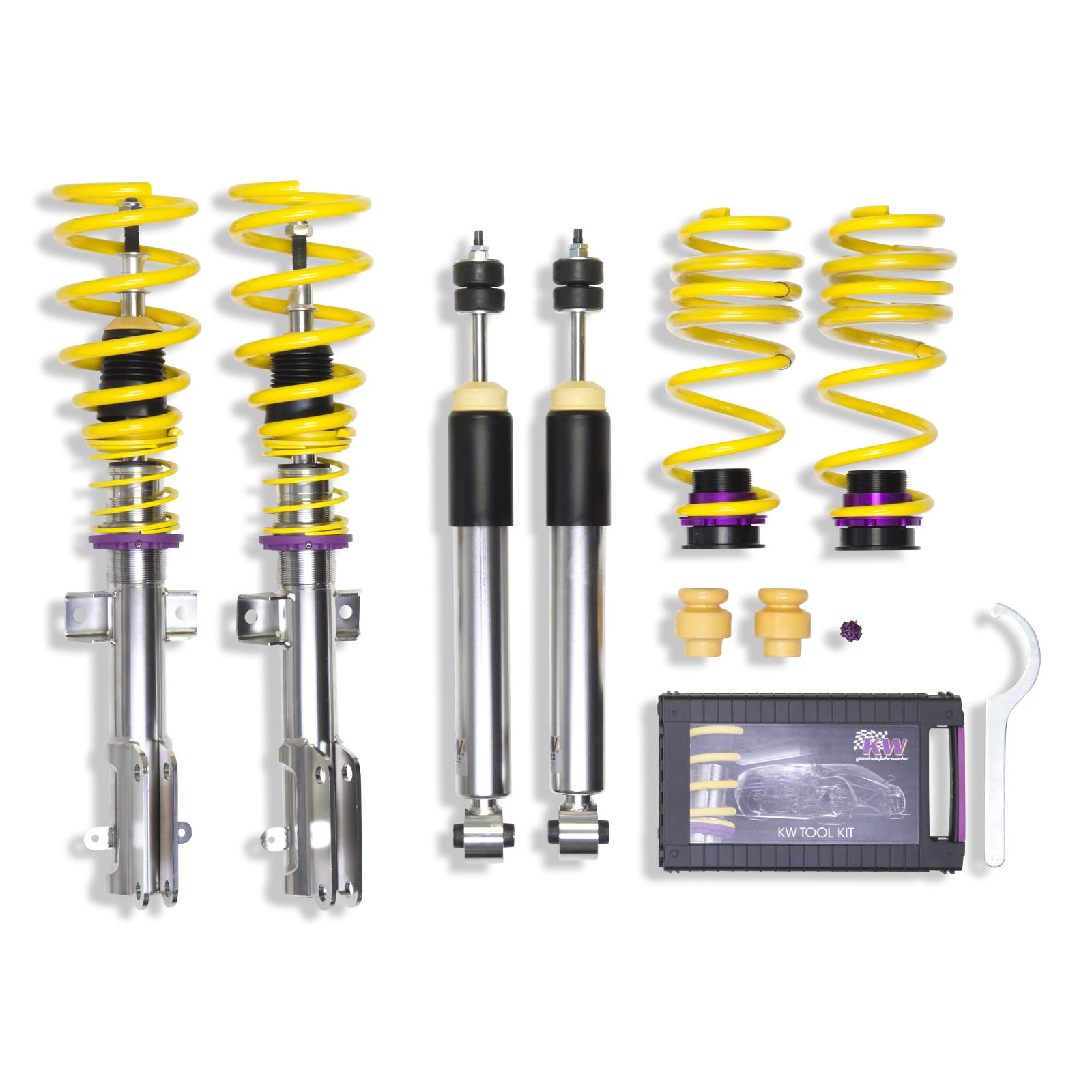 35230055 Coilovers Inox V3 KW Suspension i gruppen Välj bilmodell / Ford / Mustang 05-14 / Chassi / Fjädring hos DDESIGN Scandinavia AB (KW-35230055)