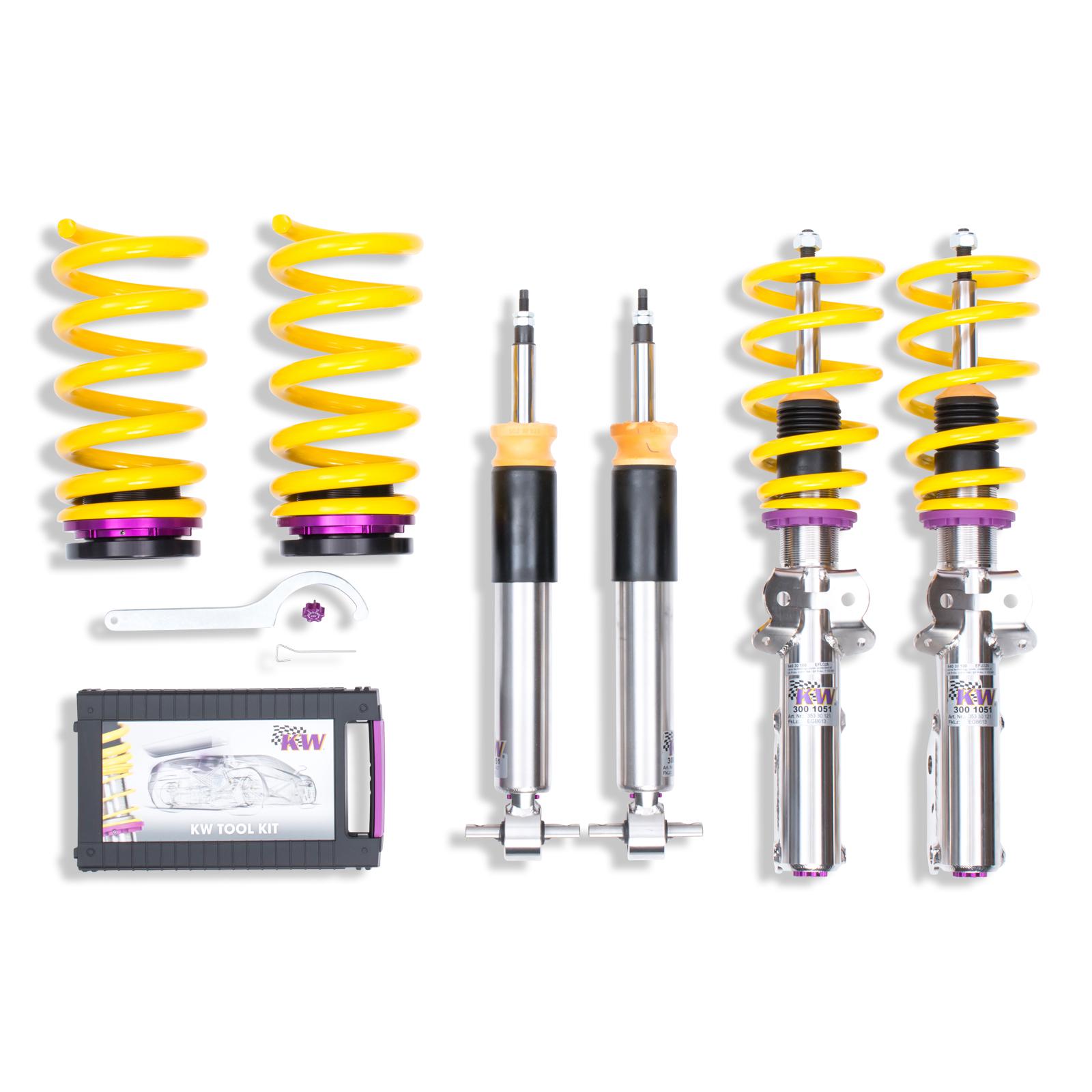 35230065 Coilovers Inox V3 KW Suspension i gruppen Välj bilmodell / Ford / Mustang 15-17 / Chassi / Fjädring hos DDESIGN Scandinavia AB (KW-35230065)