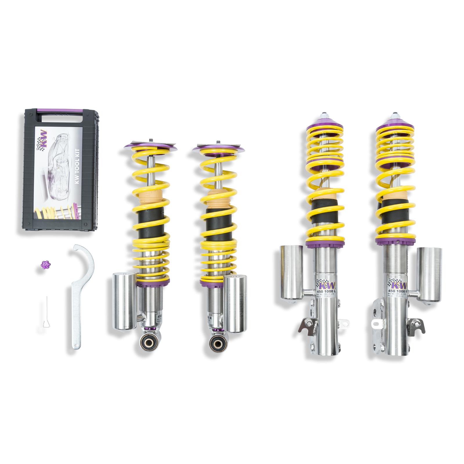 35245018 Coilovers Inox V3 KW Suspension i gruppen Välj bilmodell / Subaru / WRX STI 15-21 / Chassi / Fjädring hos DDESIGN Scandinavia AB (KW-35245018)