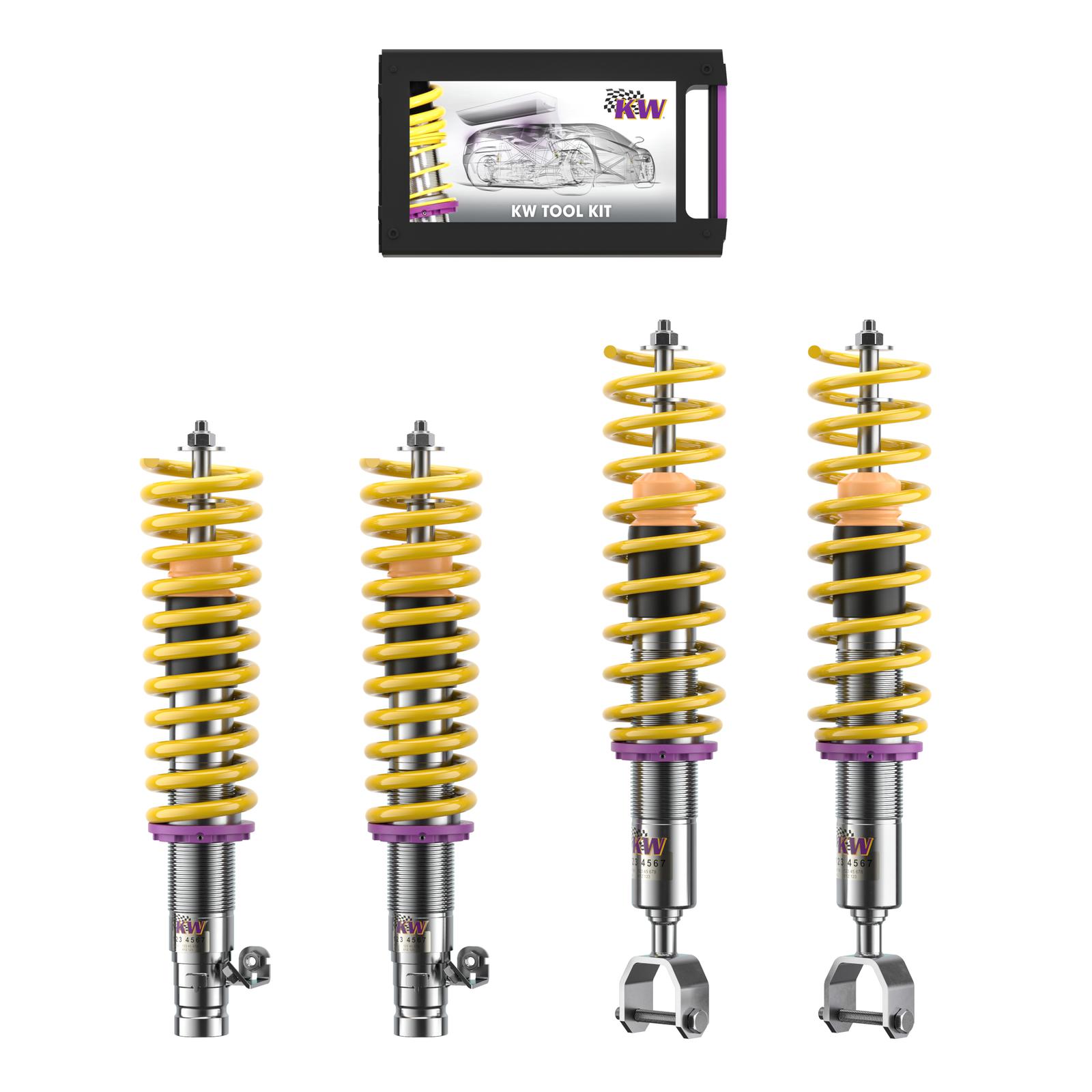 35250002 Coilovers Inox V3 KW Suspension i gruppen Välj bilmodell / Honda / Civic EG-EH-EJ 92-95 / Chassi / Fjädring hos DDESIGN Scandinavia AB (KW-35250002)