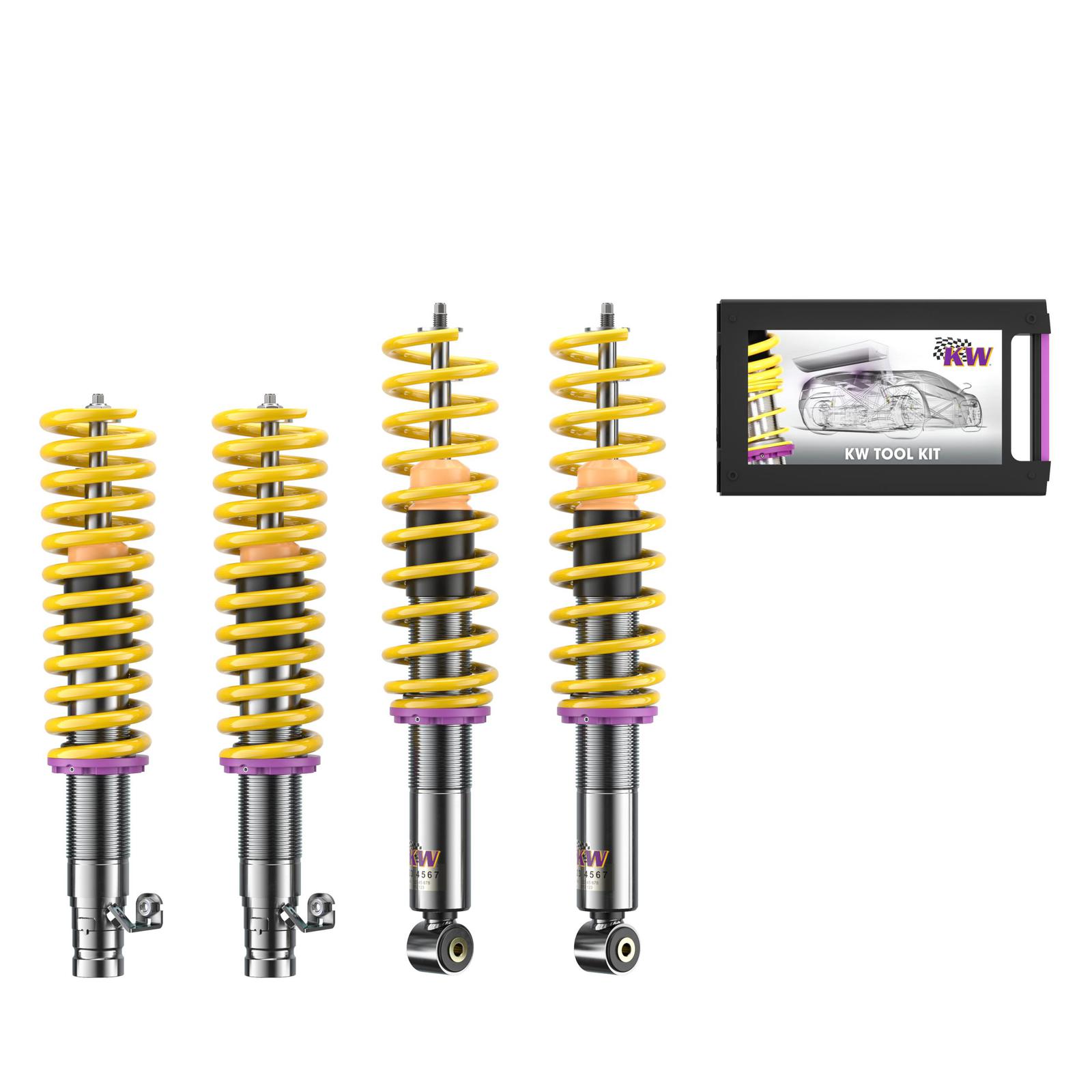 35250004 Coilovers Inox V3 KW Suspension i gruppen Välj bilmodell / Honda / Integra 93-01 / Chassi / Fjädring hos DDESIGN Scandinavia AB (KW-35250004)