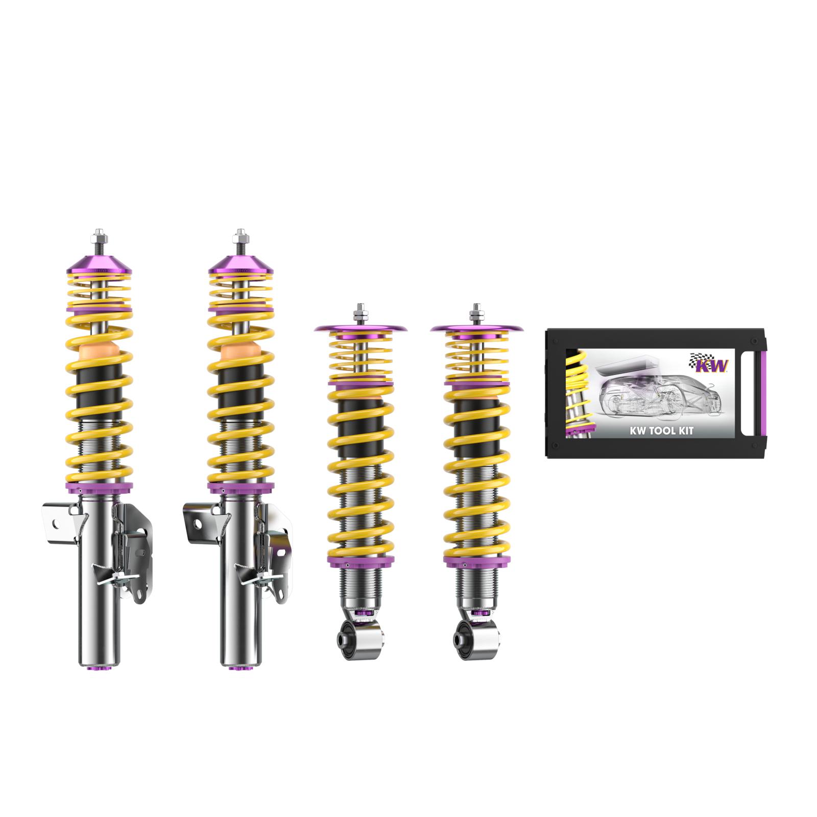 35258004 Coilovers Inox V3 KW Suspension i gruppen Välj bilmodell / Toyota / GT86 12-21 / Chassi / Fjädring hos DDESIGN Scandinavia AB (KW-35258004)