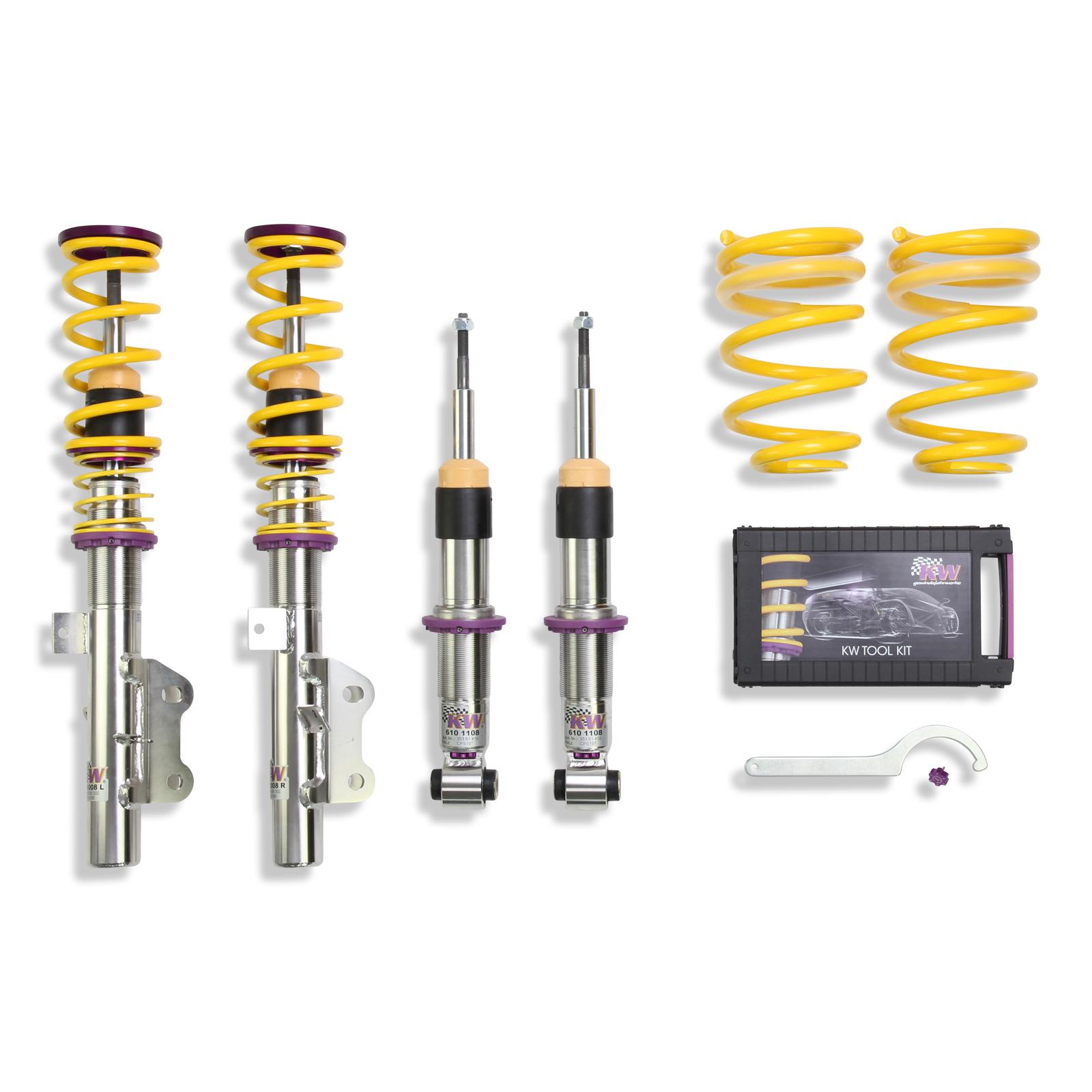35261017 Coilovers Inox V3 KW Suspension i gruppen Välj bilmodell / Chevrolet / Camaro Gen.5 10-15 / Chassi / Fjädring hos DDESIGN Scandinavia AB (KW-35261017)