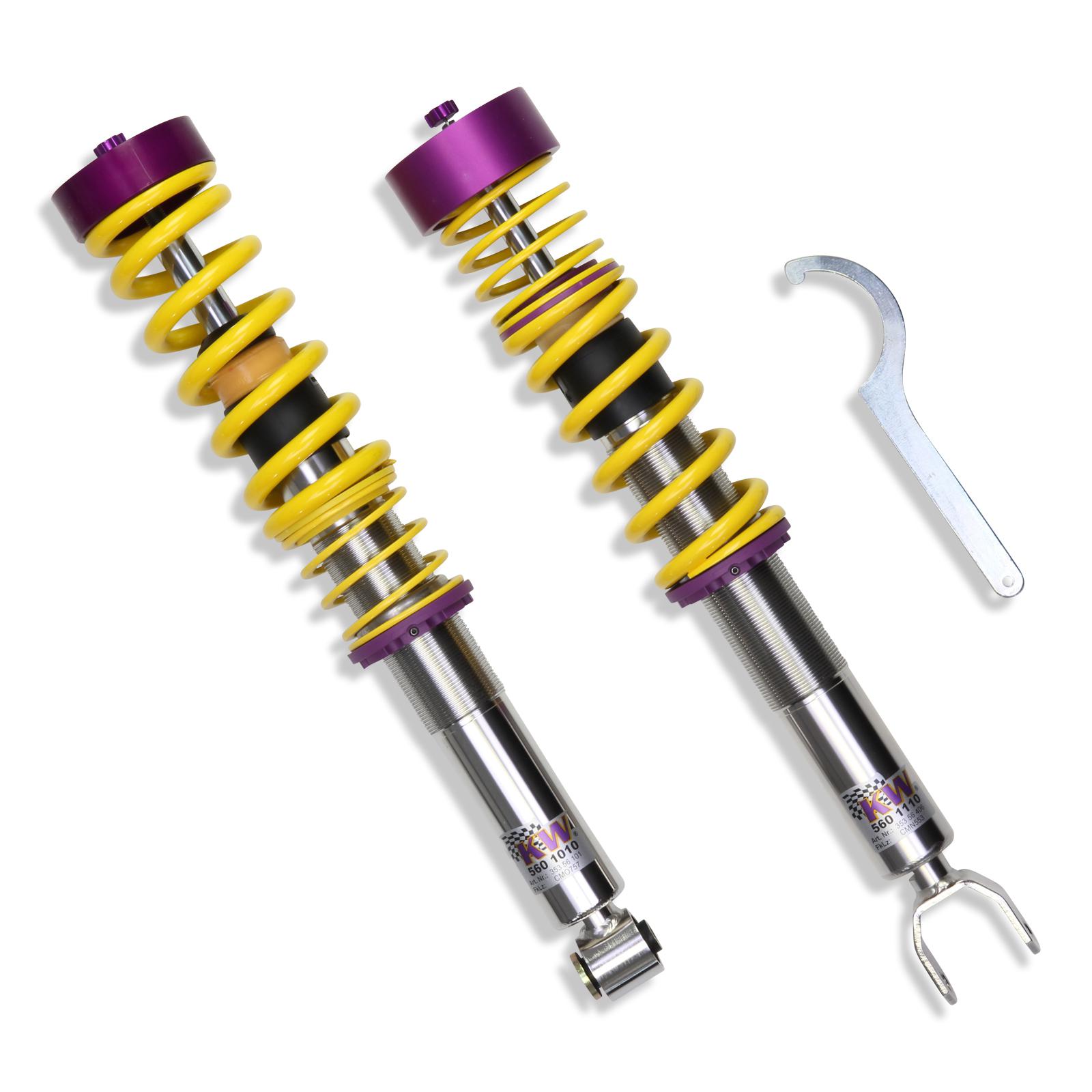 35265010 Coilovers Inox V3 KW Suspension i gruppen Välj bilmodell / Mitsubishi / EVO 6 / Chassi / Fjädring hos DDESIGN Scandinavia AB (KW-35265010)