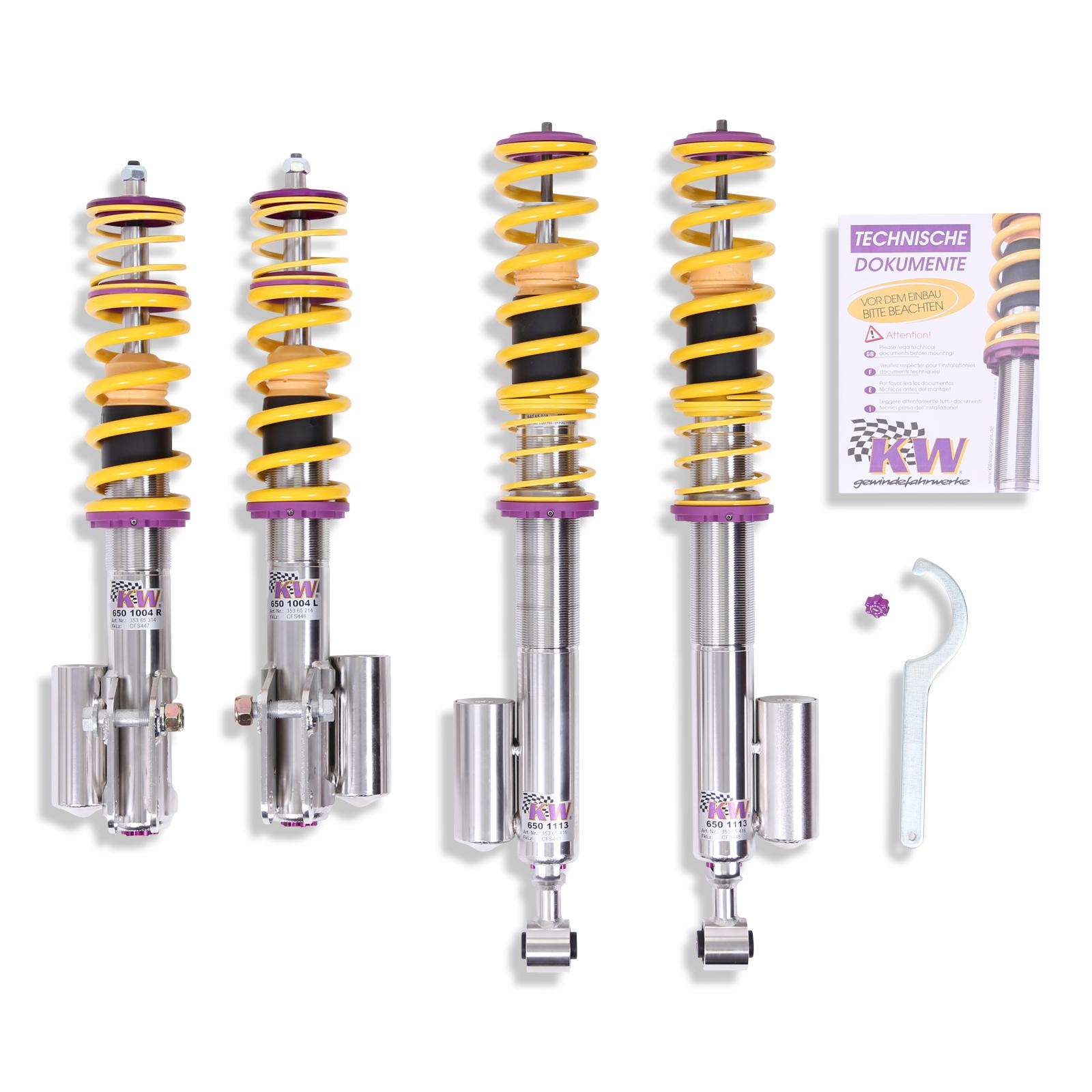 35265017 Coilovers Inox V3 KW Suspension i gruppen Välj bilmodell / Mitsubishi / EVO X 07+ / Chassi / Fjädring hos DDESIGN Scandinavia AB (KW-35265017)
