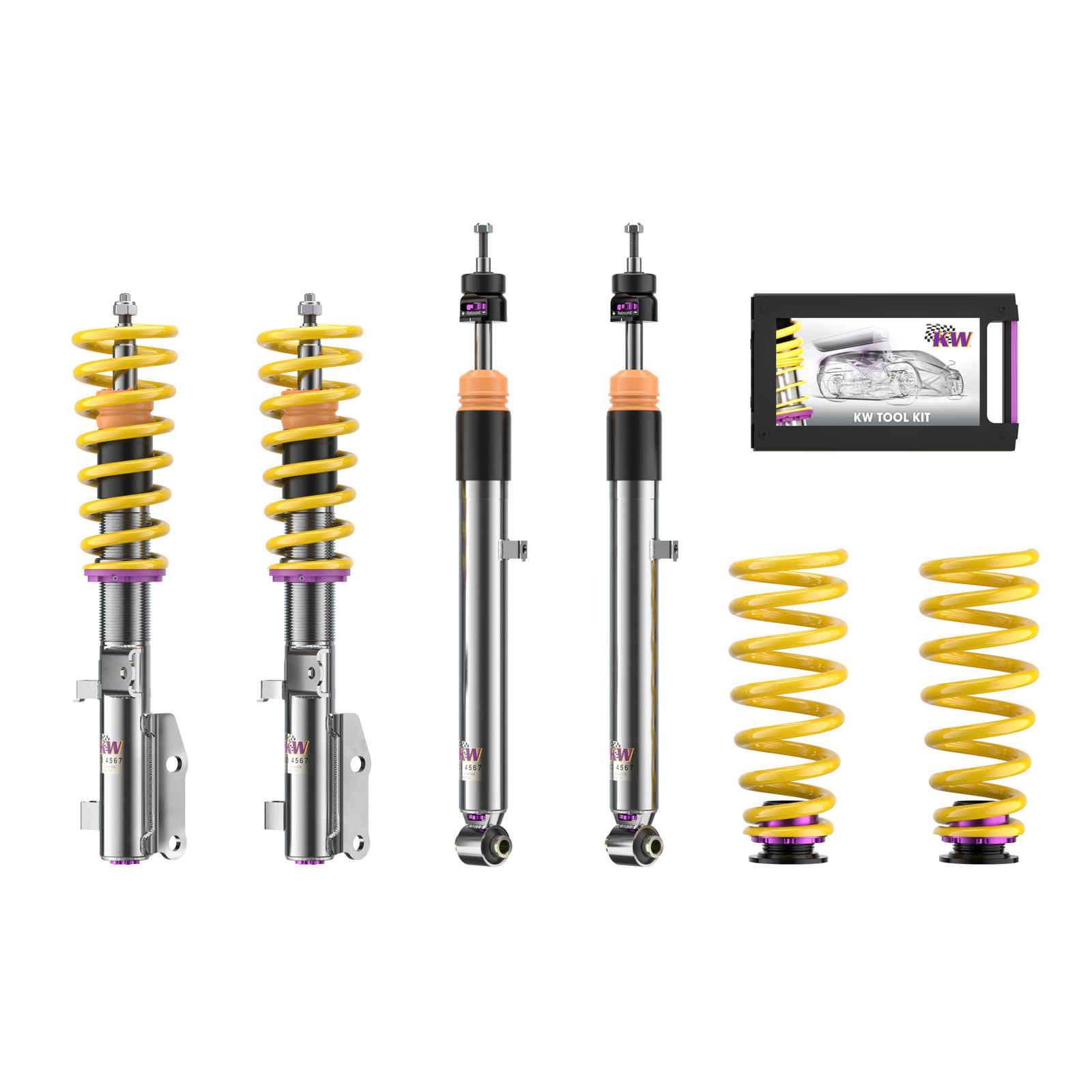 35266018 Coilovers Inox V3 (inkl. Cancellation Kit) KW Suspension i gruppen Välj bilmodell / Hyundai / Ioniq 5 21+ hos DDESIGN Scandinavia AB (KW-35266018)