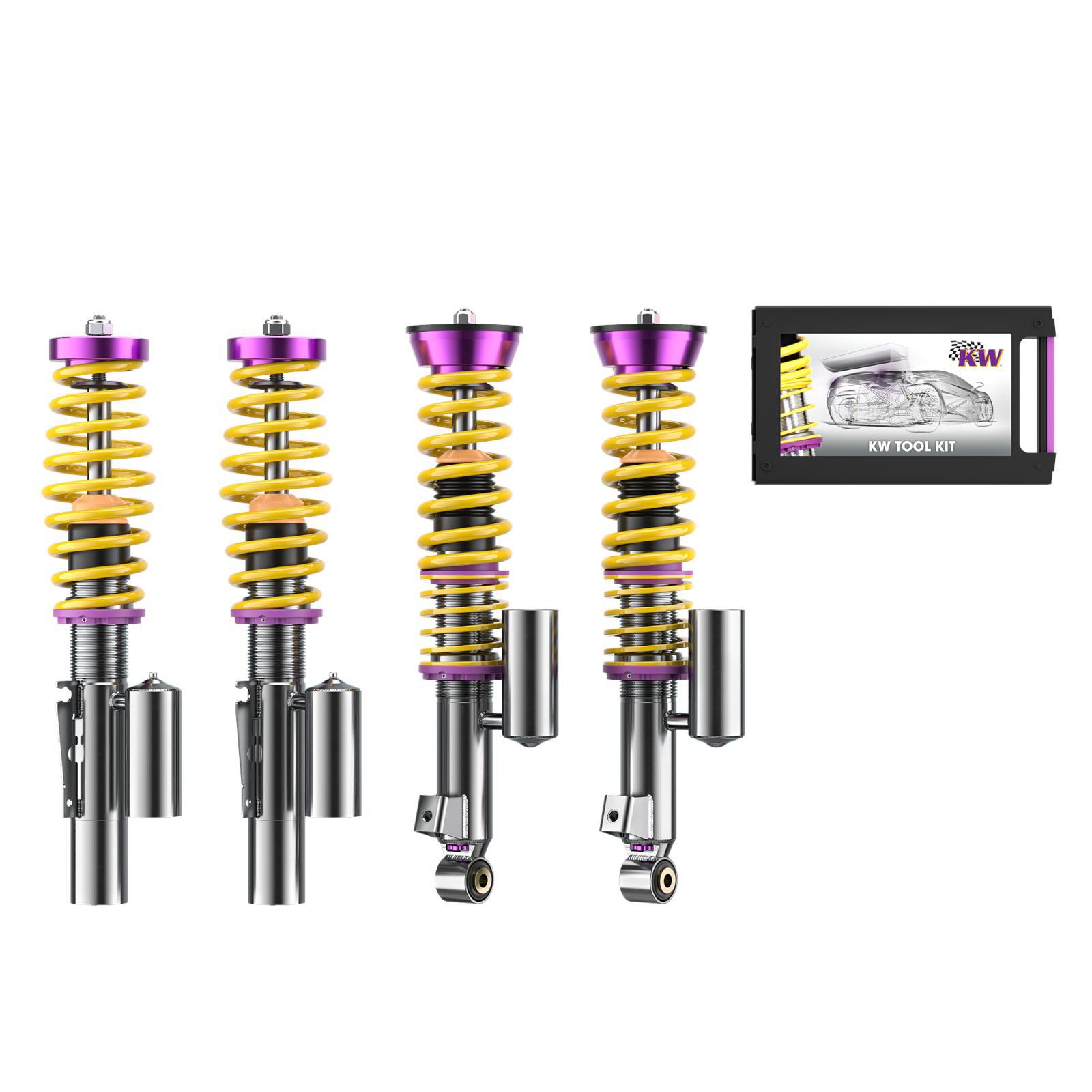 35271002 Coilovers Inox V3 KW Suspension i gruppen Välj bilmodell / Porsche / 996 98-05 / Chassi / Fjädring hos DDESIGN Scandinavia AB (KW-35271002)