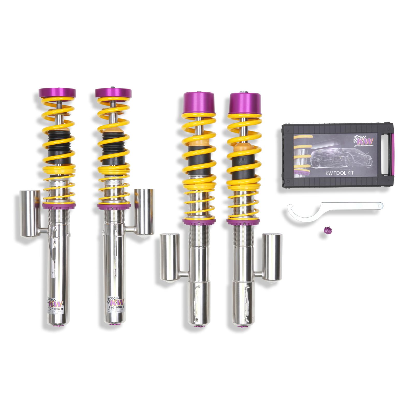 35271016 Coilovers Inox V3 KW Suspension i gruppen Välj bilmodell / Porsche / 987 Boxster 05-12 / Chassi / Fjädring hos DDESIGN Scandinavia AB (KW-35271016)