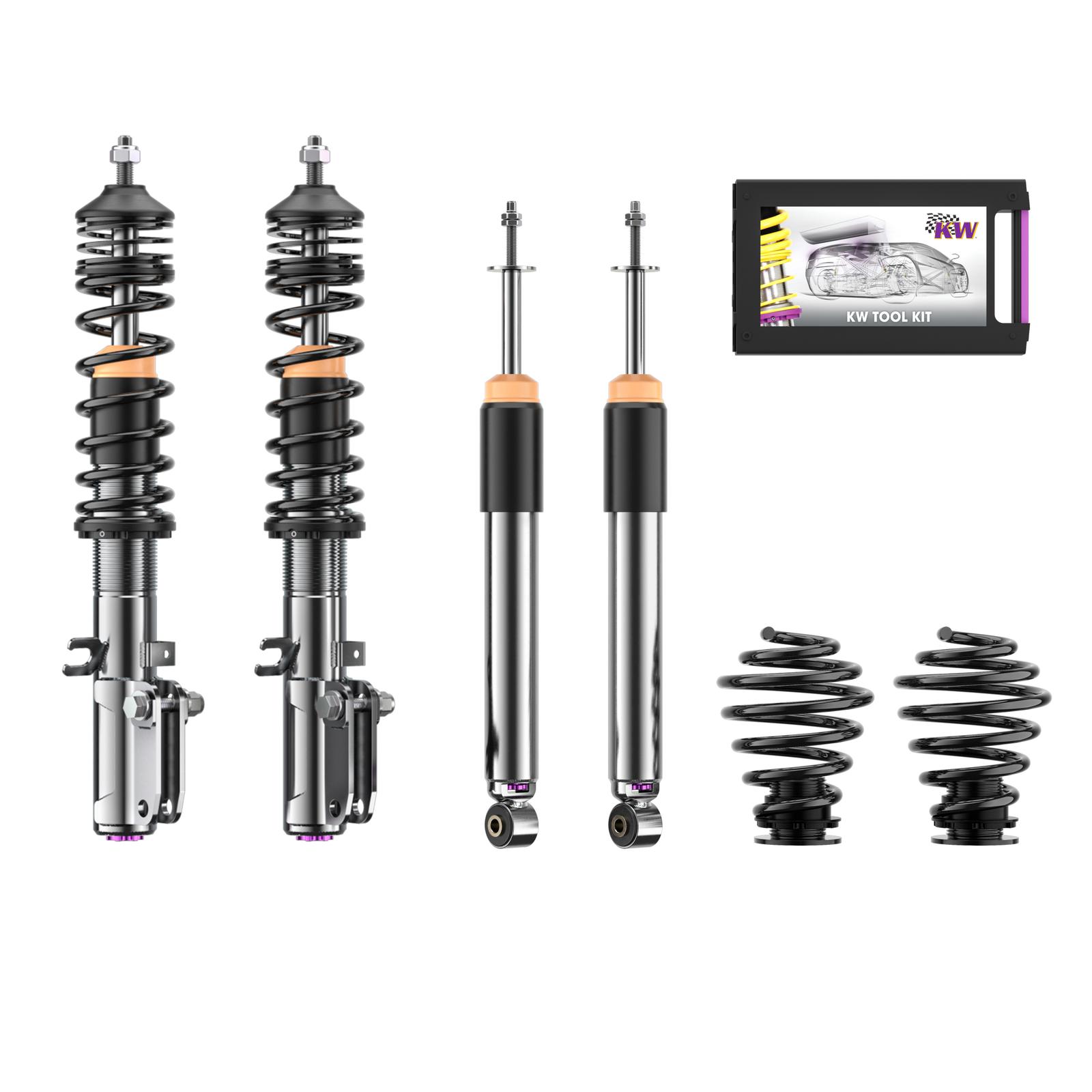 35271018-B Coilovers Inox V3 KW Suspension i gruppen Välj bilmodell / Porsche / 987 Boxster 05-12 / Chassi hos DDESIGN Scandinavia AB (KW-35271018-B)