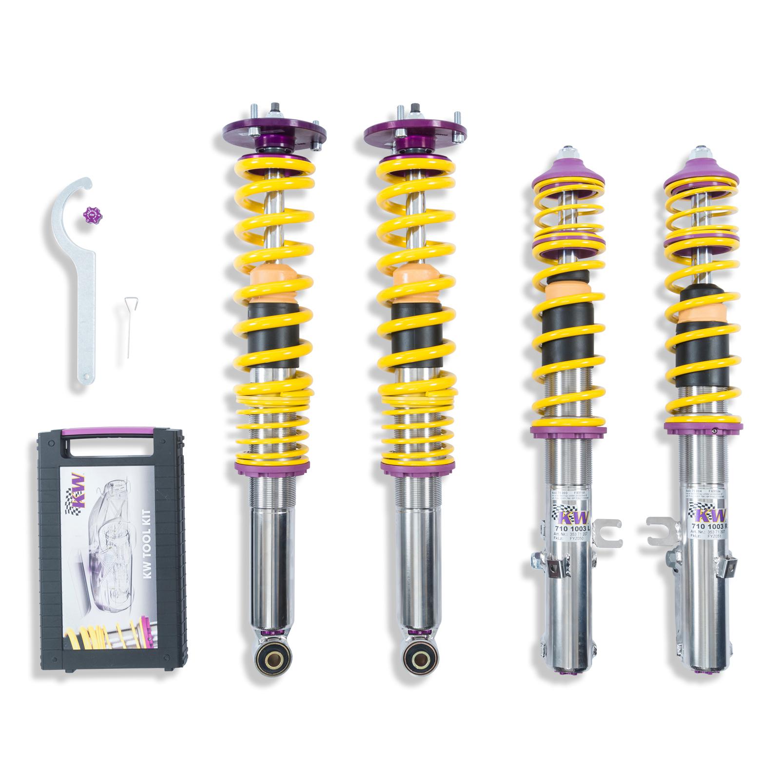 35271021 Coilovers Inox V3 KW Suspension i gruppen Välj bilmodell / Porsche / 987 Boxster 05-12 / Chassi hos DDESIGN Scandinavia AB (KW-35271021)