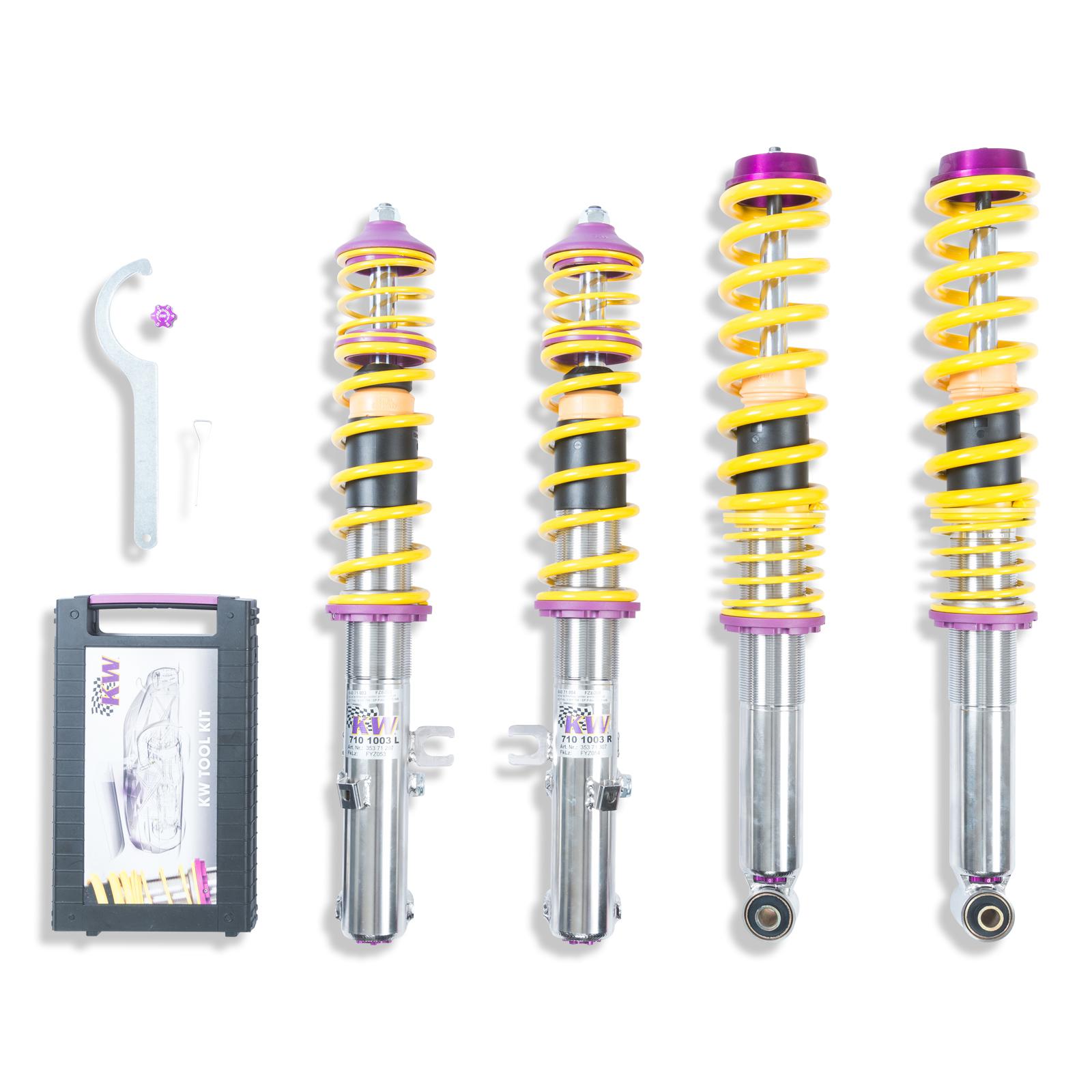 35271022 Coilovers Inox V3 KW Suspension i gruppen Välj bilmodell / Porsche / 987 Boxster 05-12 / Chassi hos DDESIGN Scandinavia AB (KW-35271022)