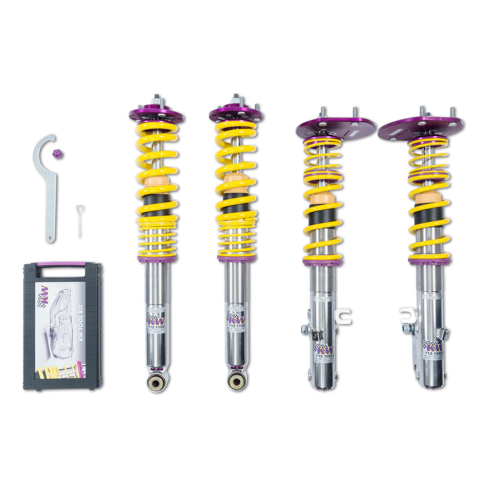 35271811 Coilovers V3 Clubsport KW Suspension i gruppen Välj bilmodell / Porsche / 987 Boxster 05-12 / Chassi hos DDESIGN Scandinavia AB (KW-35271811)