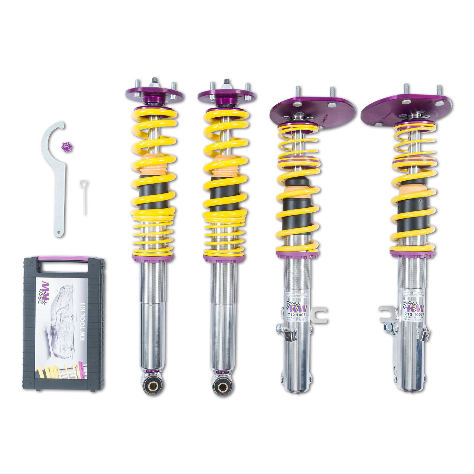 35271821 Coilovers V3 Clubsport KW Suspension i gruppen Välj bilmodell / Porsche / 987 Boxster 05-12 / Chassi hos DDESIGN Scandinavia AB (KW-35271821)
