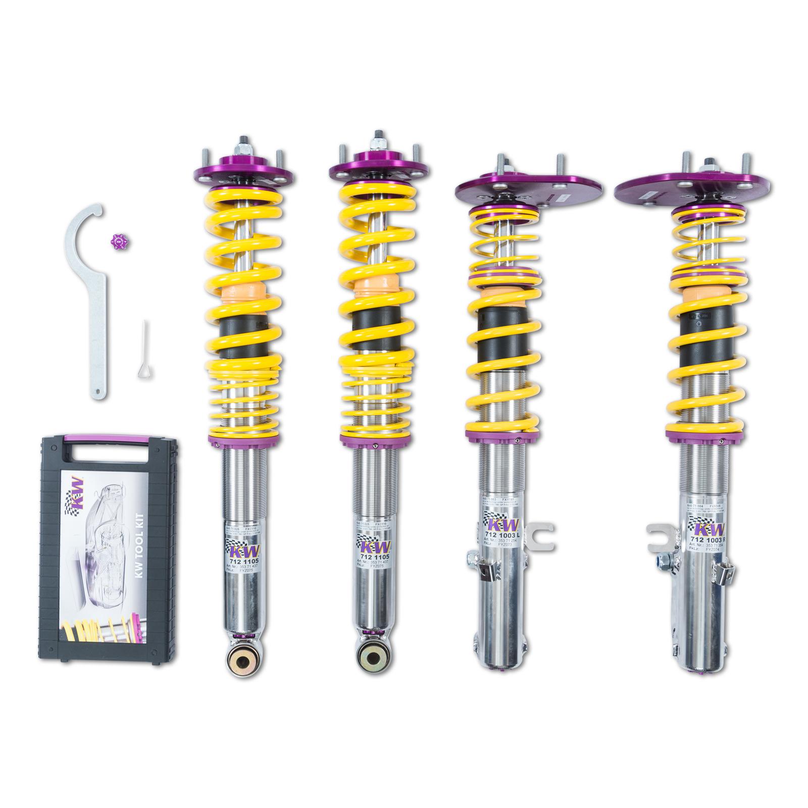 35271822 Coilovers V3 Clubsport KW Suspension i gruppen Välj bilmodell / Porsche / 987 Boxster 05-12 / Chassi hos DDESIGN Scandinavia AB (KW-35271822)