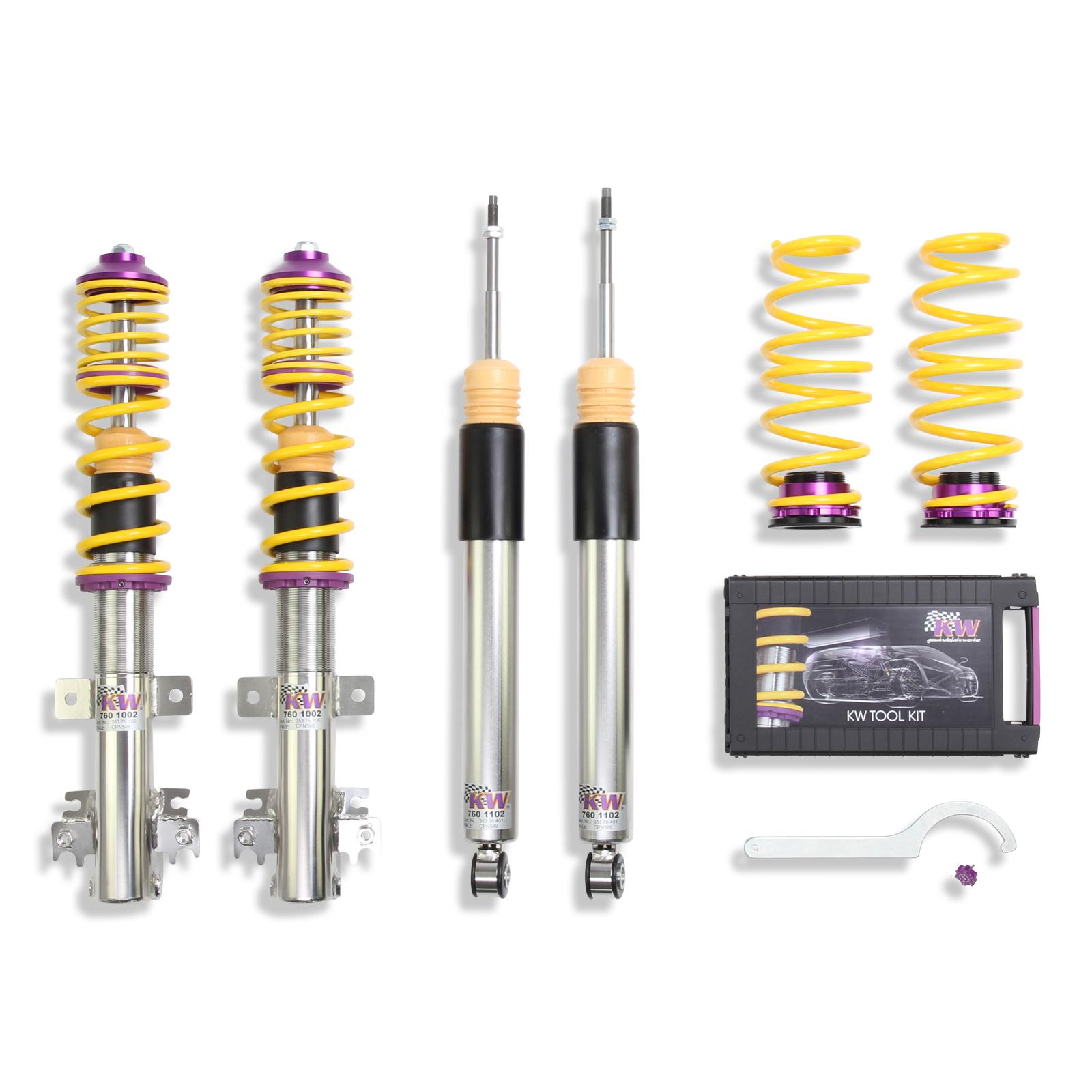 35276006 Coilovers Inox V3 KW Suspension i gruppen Välj bilmodell / Suzuki / Swift 10-17 / Chassi / Fjädring hos DDESIGN Scandinavia AB (KW-35276006)