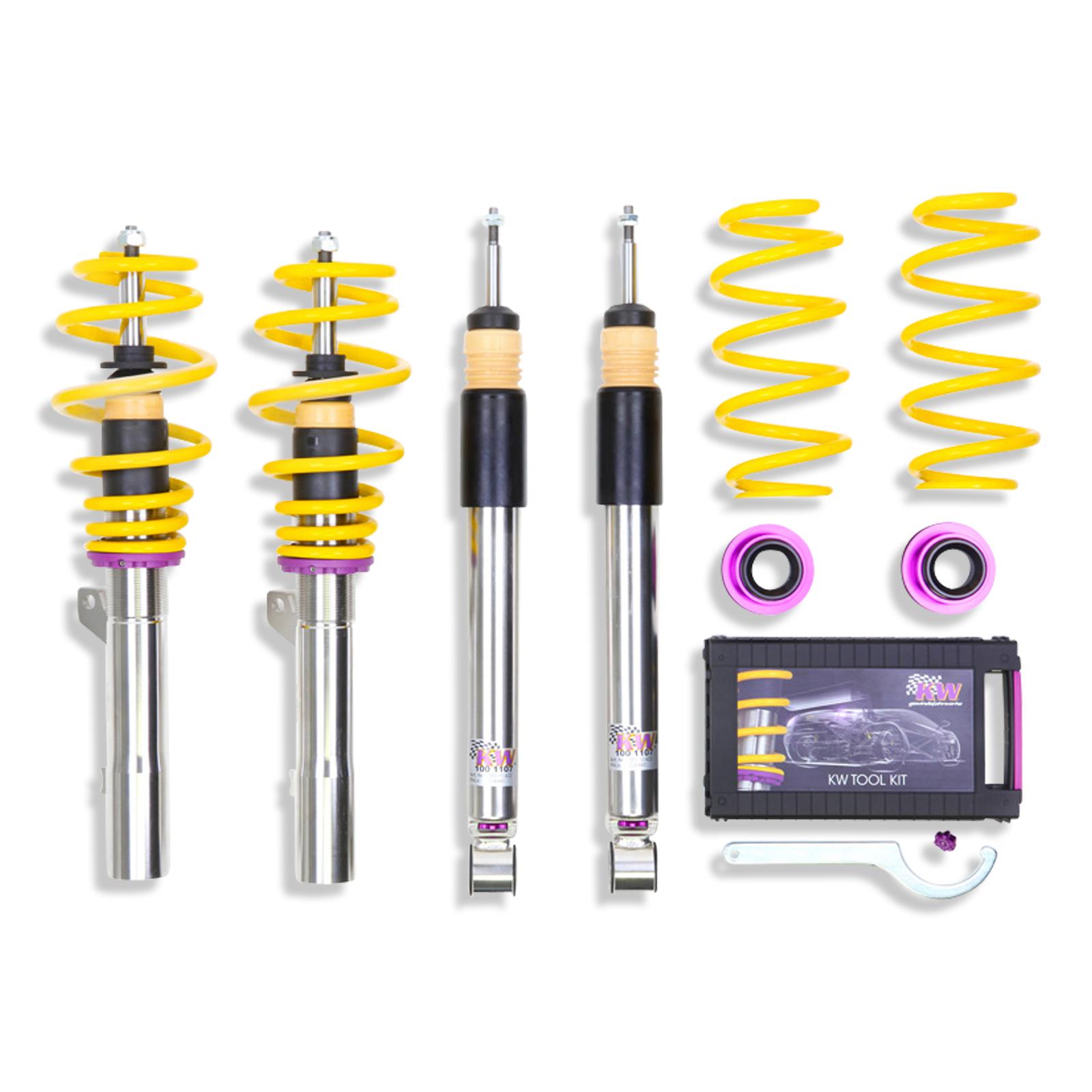 35280029 Coilovers Inox V3 KW Suspension i gruppen Välj bilmodell / Audi / A3 - S3 - RS3 (8P) 2003-2013 / Chassi / Coilovers hos DDESIGN Scandinavia AB (KW-35280029)