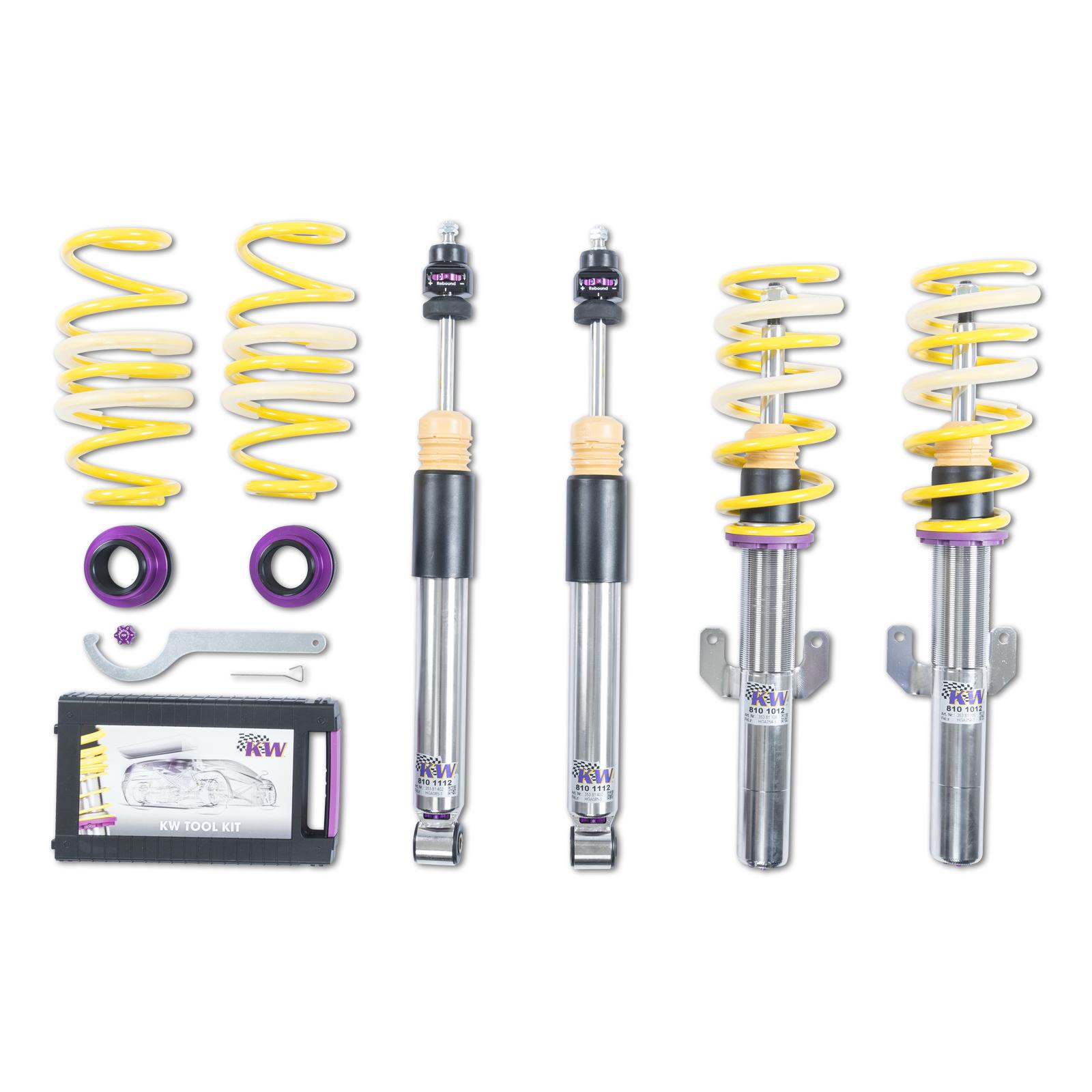 352800CA Coilovers Inox V3 KW Suspension i gruppen Välj bilmodell / Seat / Arona MK1 2017+ hos DDESIGN Scandinavia AB (KW-352800CA)