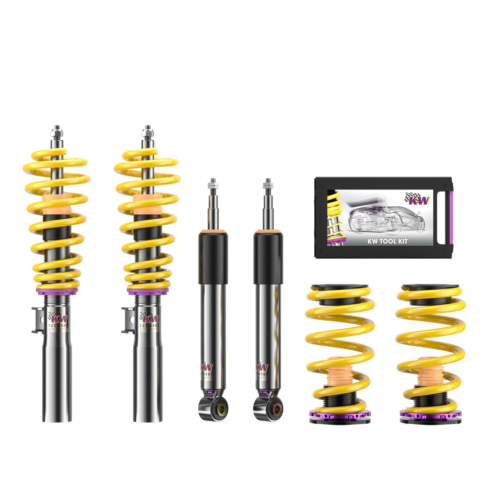 352800DZ Coilovers Inox V3 KW Suspension i gruppen Välj bilmodell / VW / ID.Buzz 2022+ hos DDESIGN Scandinavia AB (KW-352800DZ)