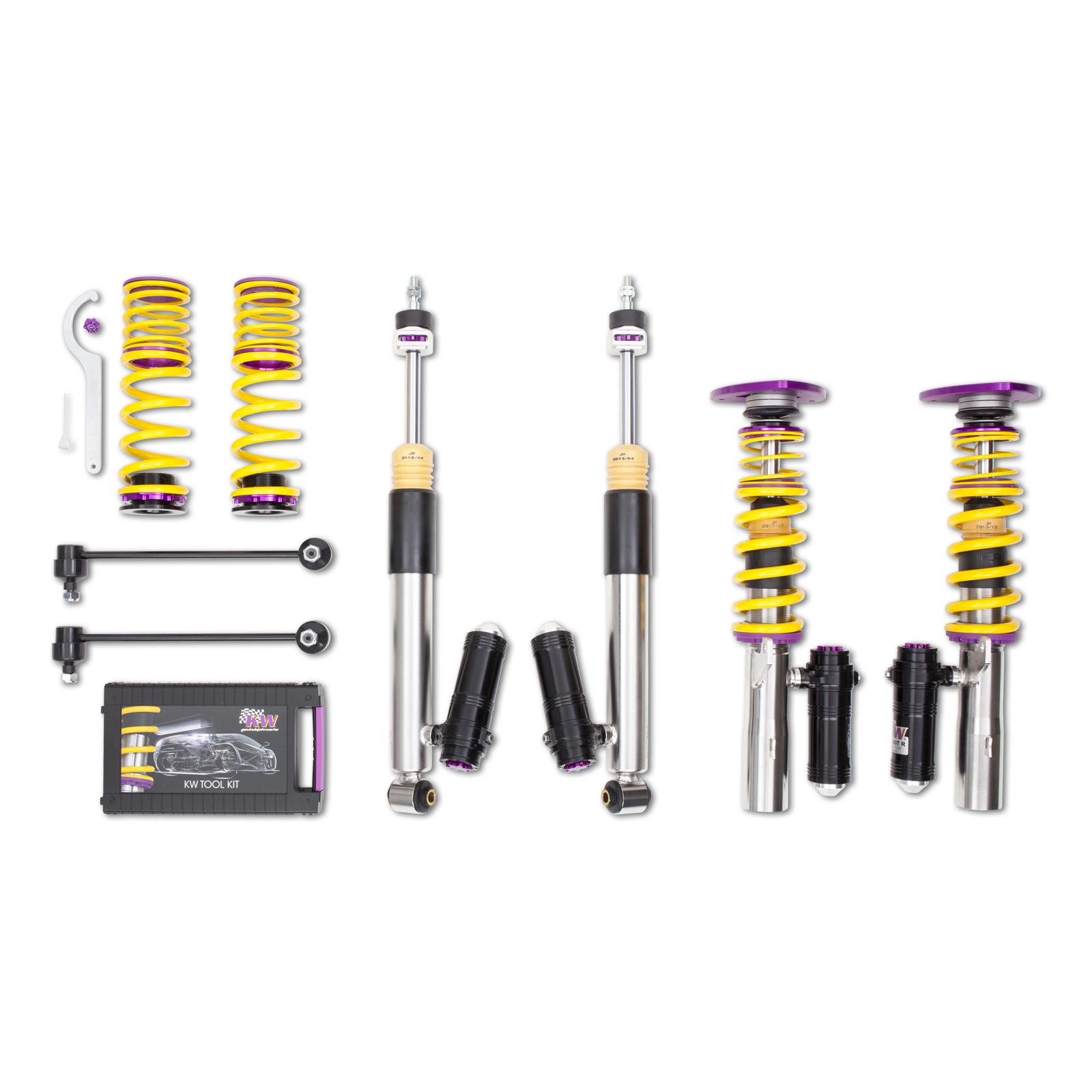 3528080N Coilovers V3 Clubsport KW Suspension i gruppen Välj bilmodell / VW / Golf 7 R 12-19 / Chassi / Coilovers hos DDESIGN Scandinavia AB (KW-3528080N)