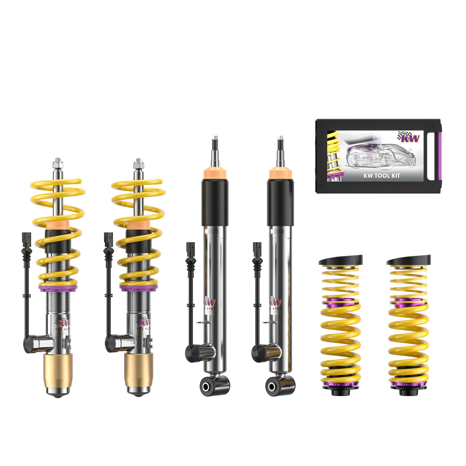 39020026 Coilovers DDC ECU KW Suspension i gruppen Välj bilmodell / BMW / 1-serie 2-serie (F20-F23) 2011-2019 / Chassi / Fjädring hos DDESIGN Scandinavia AB (KW-39020026)