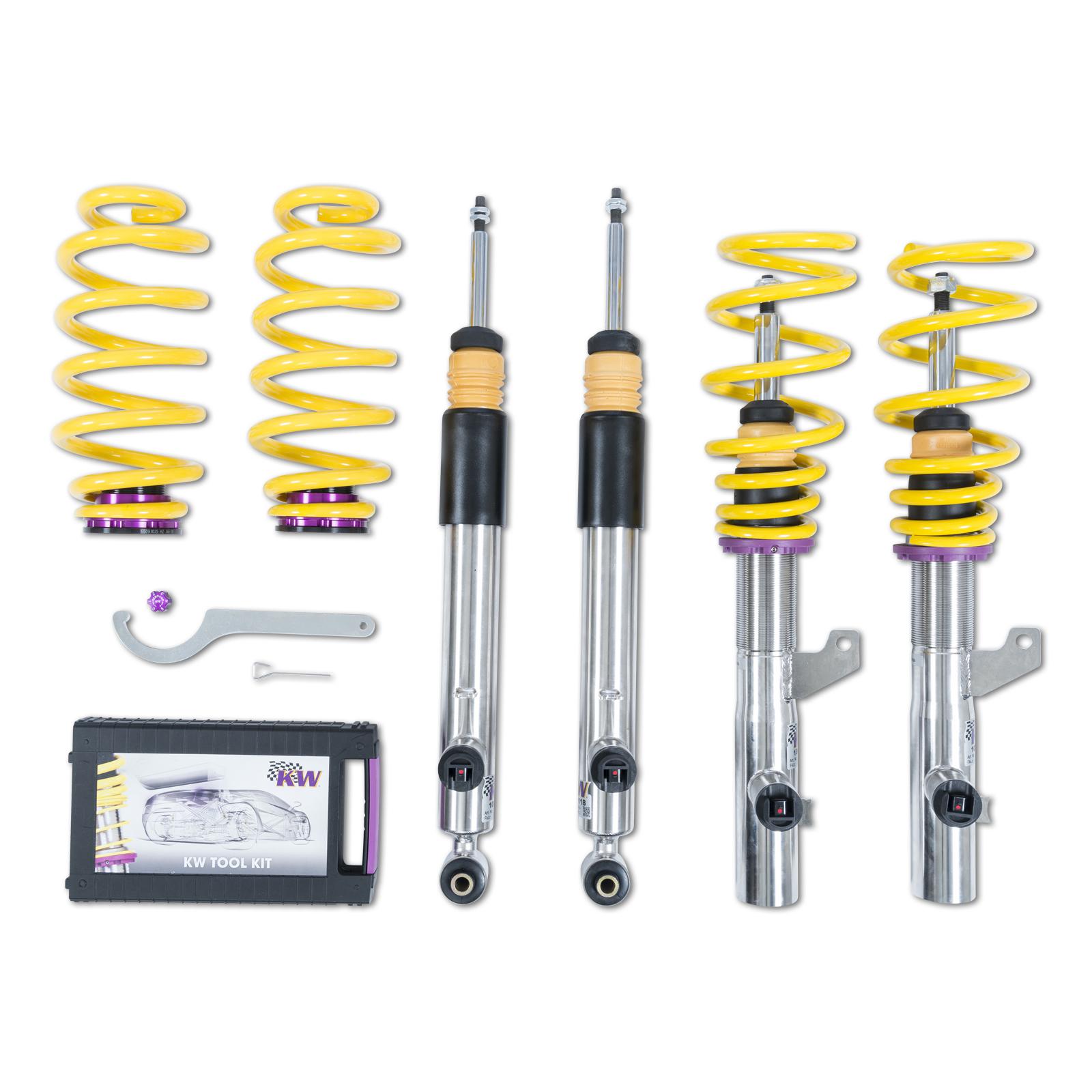 39080049 Coilovers DDC Plug & Play KW Suspension i gruppen Välj bilmodell / VW / Tiguan AD-BW 2016+ / Chassi hos DDESIGN Scandinavia AB (KW-39080049)