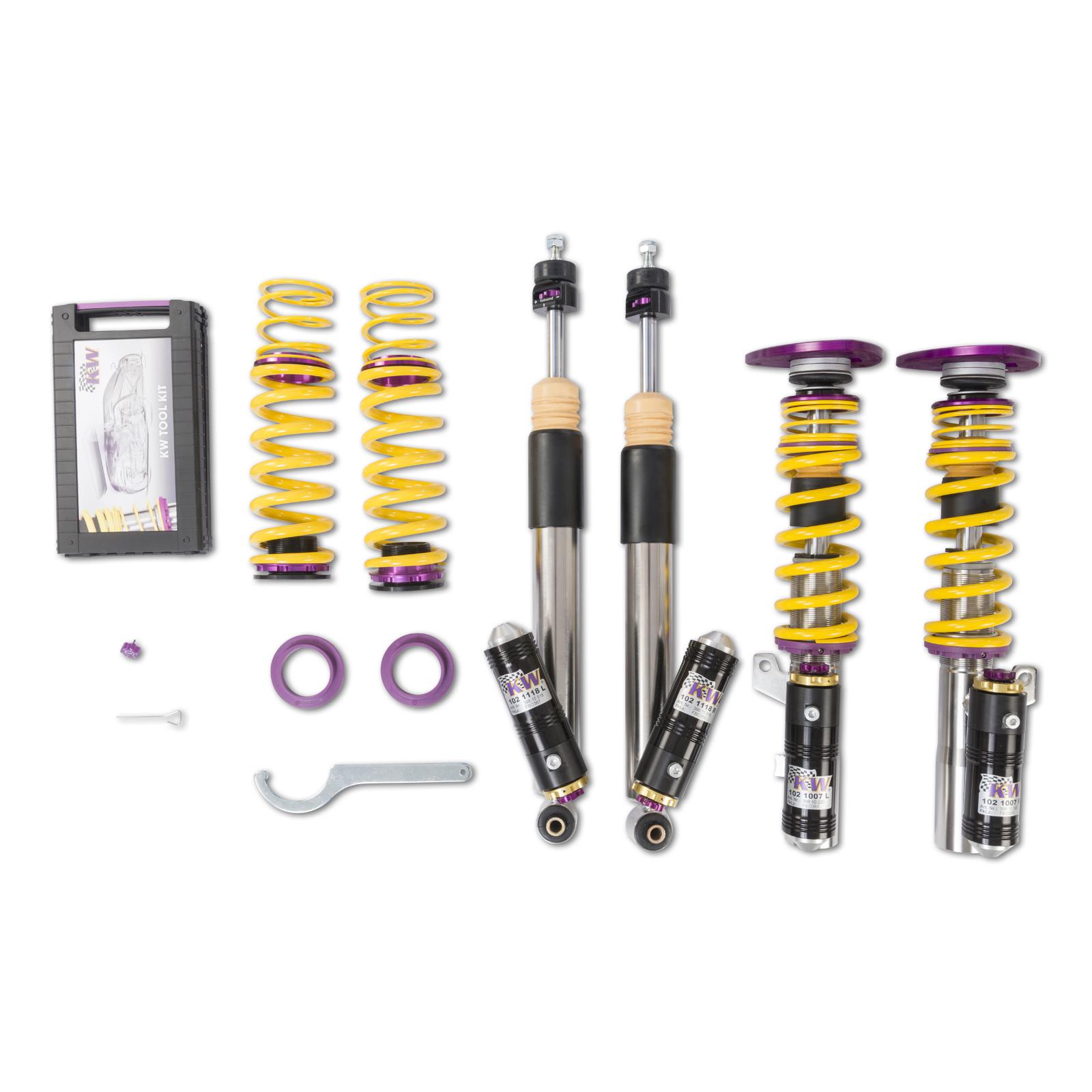 397102AK Coilovers V4 Clubsport KW Suspension i gruppen Välj bilmodell / Audi / A3 - S3 - RS3 (8V) 2012-2019 / Chassi / Coilovers hos DDESIGN Scandinavia AB (KW-397102AK)