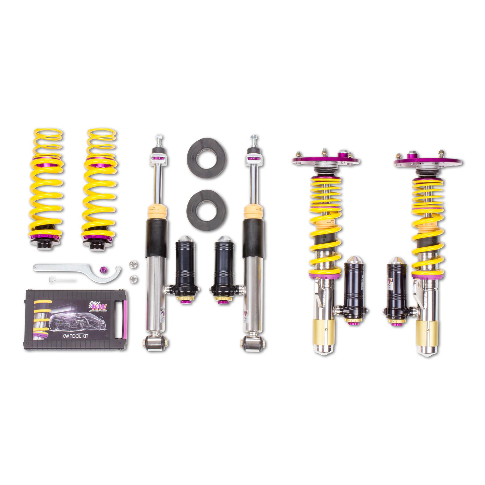 3972020D Coilovers V4 Clubsport KW Suspension i gruppen Välj bilmodell / BMW / 1-serie 2-serie (F20-F23) 2011-2019 / Chassi / Fjädring hos DDESIGN Scandinavia AB (KW-3972020D)