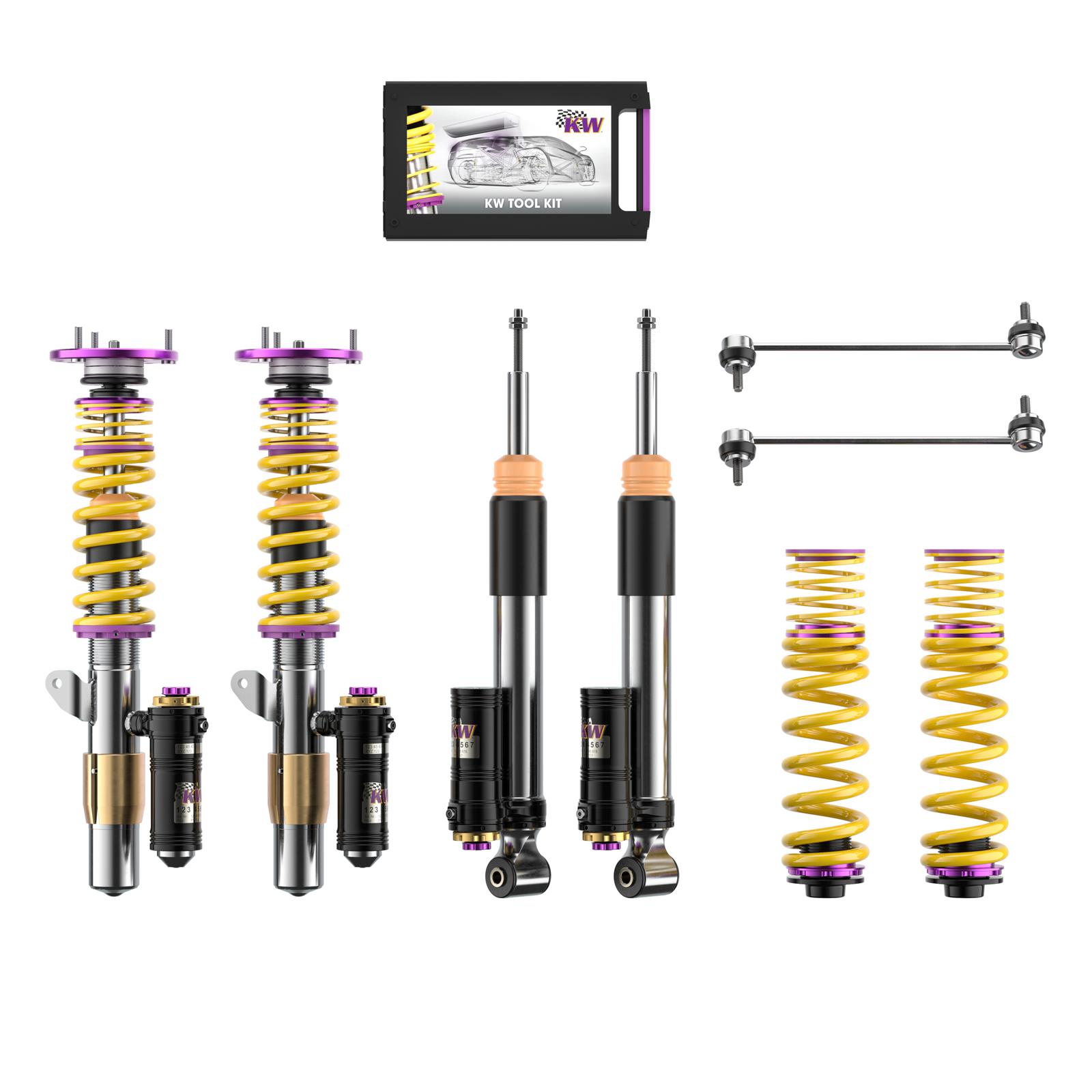 39720267 Coilovers V4 Clubsport KW Suspension i gruppen Välj bilmodell / BMW / 3-serie (E90-E91) 2005-2012 / Chassi / Coilovers hos DDESIGN Scandinavia AB (KW-39720267)