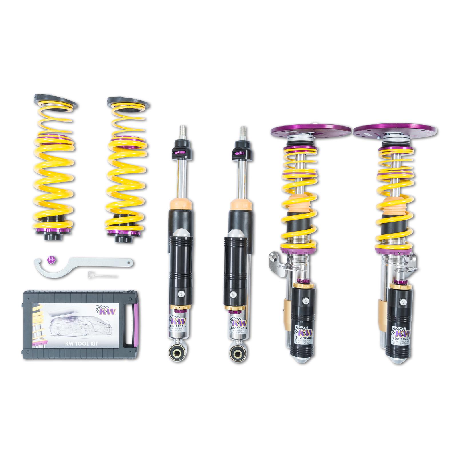 397202BH Coilovers V4 Clubsport KW Suspension i gruppen Välj bilmodell / BMW / M2 2-serie (F87) 2015+ / Chassi hos DDESIGN Scandinavia AB (KW-397202BH)