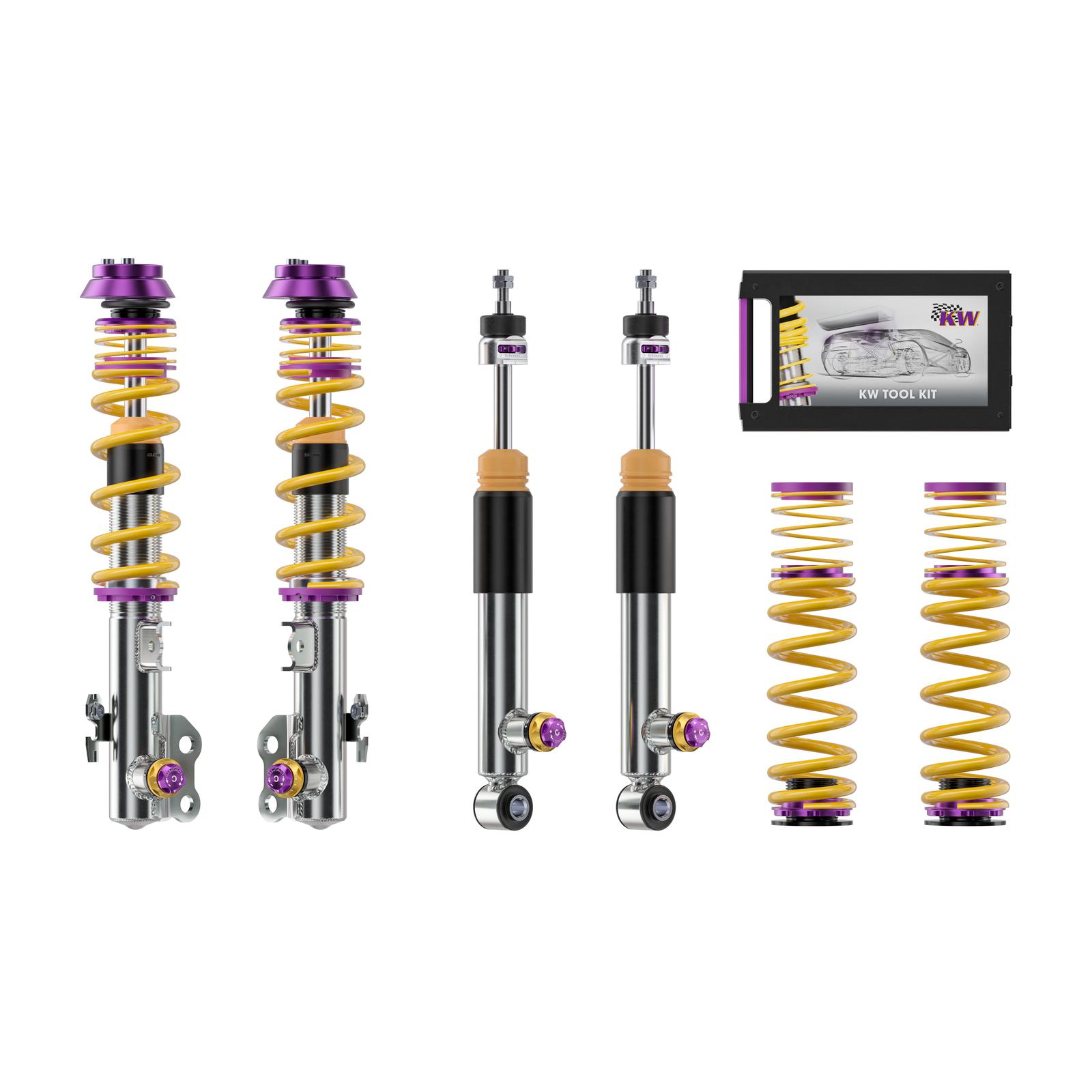 39756223 Coilovers V4 Clubsport KW Suspension i gruppen Välj bilmodell / Toyota / GR Yaris 2020+ / Chassi / Fjädring hos DDESIGN Scandinavia AB (KW-39756223)