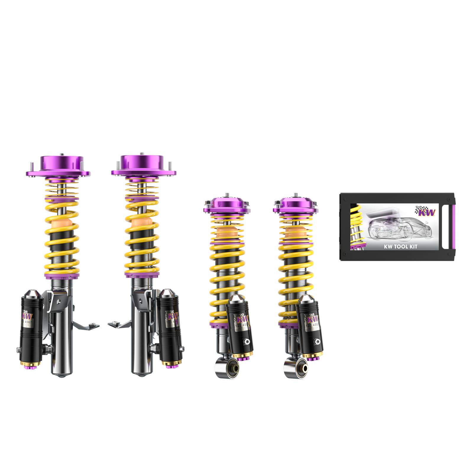 39758204 Coilovers V4 Clubsport KW Suspension i gruppen Välj bilmodell / Toyota / GT86 12-21 / Chassi / Fjädring hos DDESIGN Scandinavia AB (KW-39758204)