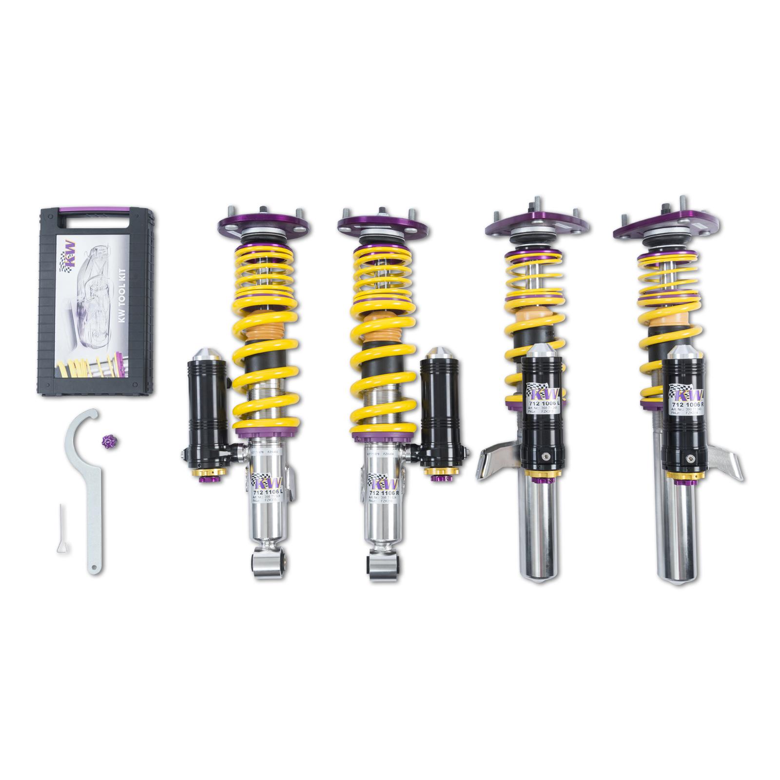 39771207 Coilovers V4 Clubsport KW Suspension i gruppen Välj bilmodell / Porsche / 996 98-05 / Chassi / Fjädring hos DDESIGN Scandinavia AB (KW-39771207)