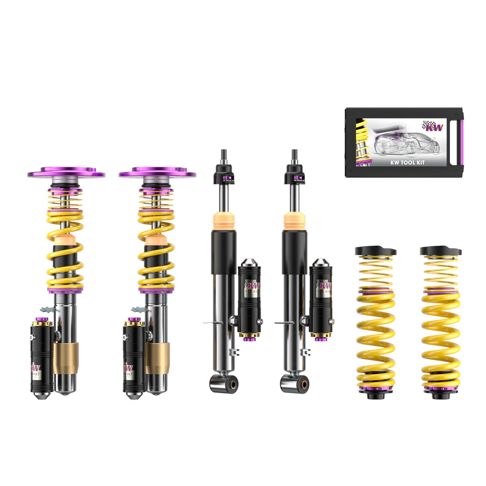 39771217 Coilovers V4 Clubsport KW Suspension i gruppen Välj bilmodell / Porsche / 996 98-05 / Chassi / Fjädring hos DDESIGN Scandinavia AB (KW-39771217)